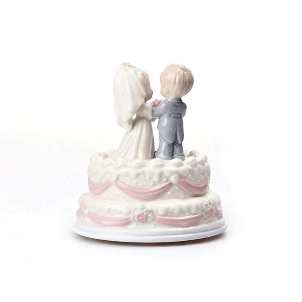 Elegant Ceramic Music Box - Perfect Wedding, Anniversary & Birthday Gift for Friends, Family & Loved Ones | Plays Beautiful Melodies for Special Occasions