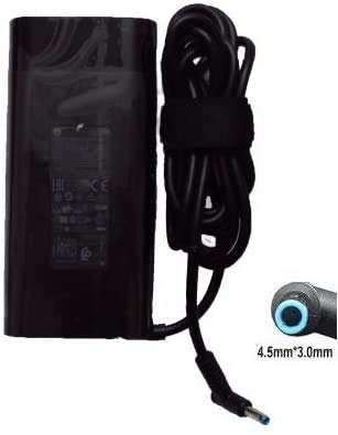 Original HP Smart AC Adapter - 65W Laptop Charger Power Supply Compatible with HP Pavilion, Envy, Spectre & More (Home/Office/Travel Use)