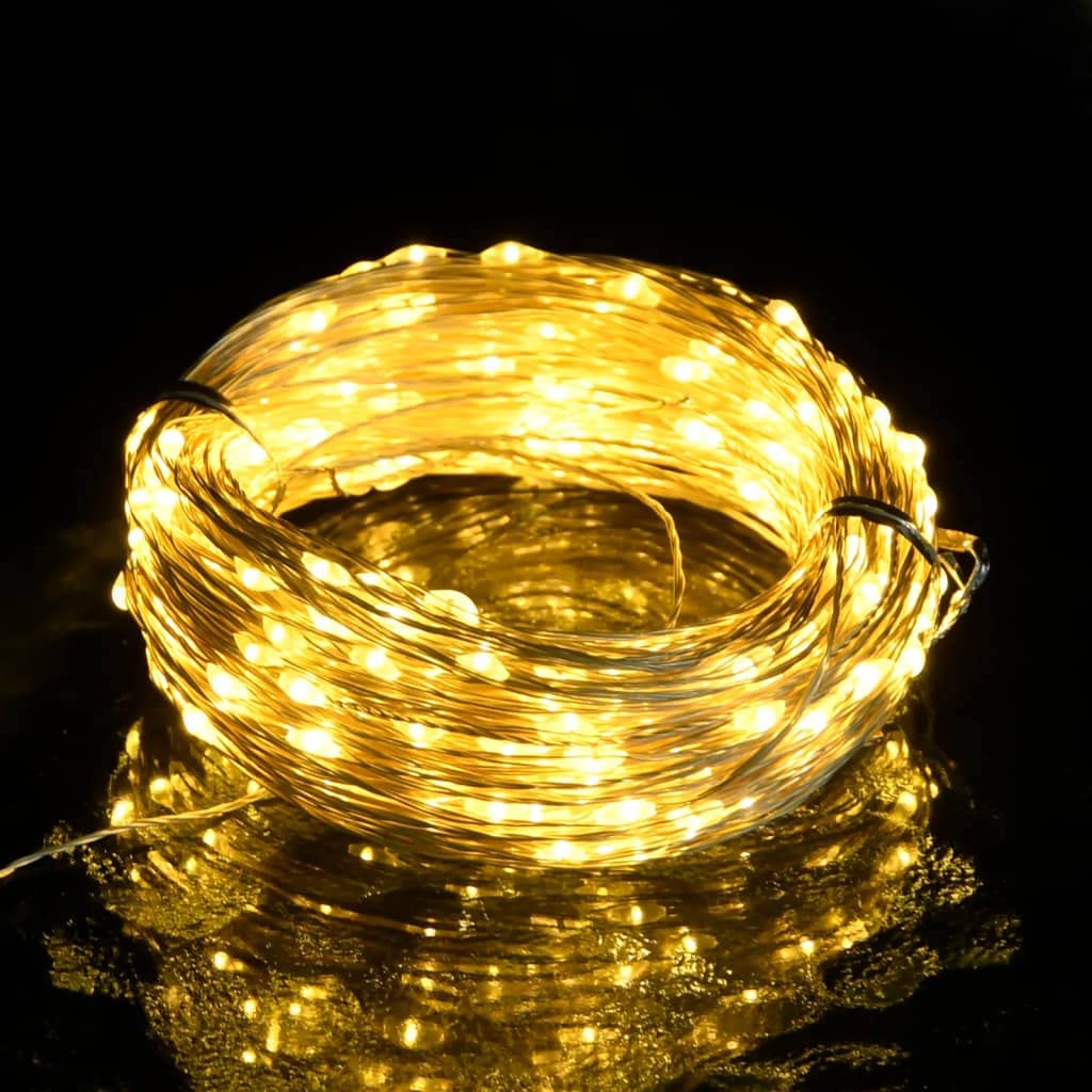 CHARMMA 300 LED Warm White String Lights - 118.1