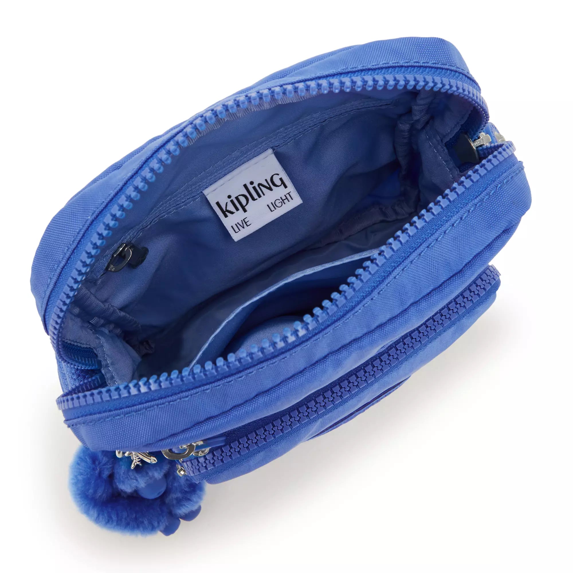Kipling Gunne Crossbody Bag for Women - Lightweight & Stylish Havana Blue Shoulder Bag | Perfect for Travel, Work & Everyday Use