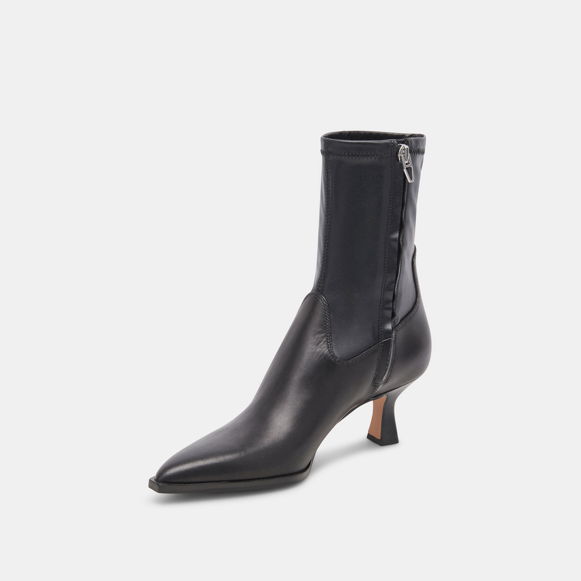 Arya Wide Calf Boots for Women - Genuine Black Leather Ankle Boots for Wide Calves | Comfortable & Stylish for Work, Casual Wear & Winter Outfits