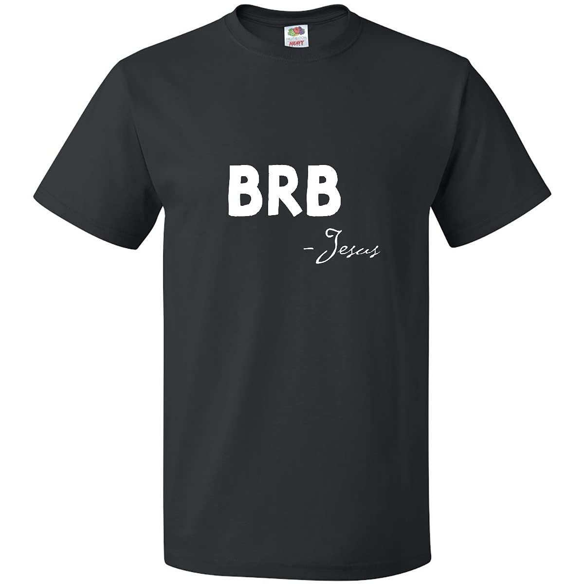 Easter BRB Jesus Funny Adult T-Shirt | Christian Humor Apparel | Perfect for Easter Celebrations & Church Events