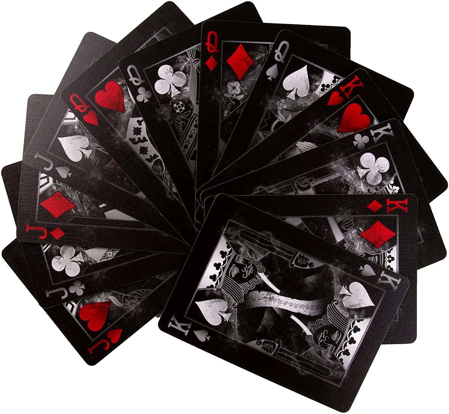 Black Arcane Playing Cards - Premium Gothic Style Deck for Magic Tricks, Poker & Cardistry | Perfect for Game Nights, Collectors & Performers