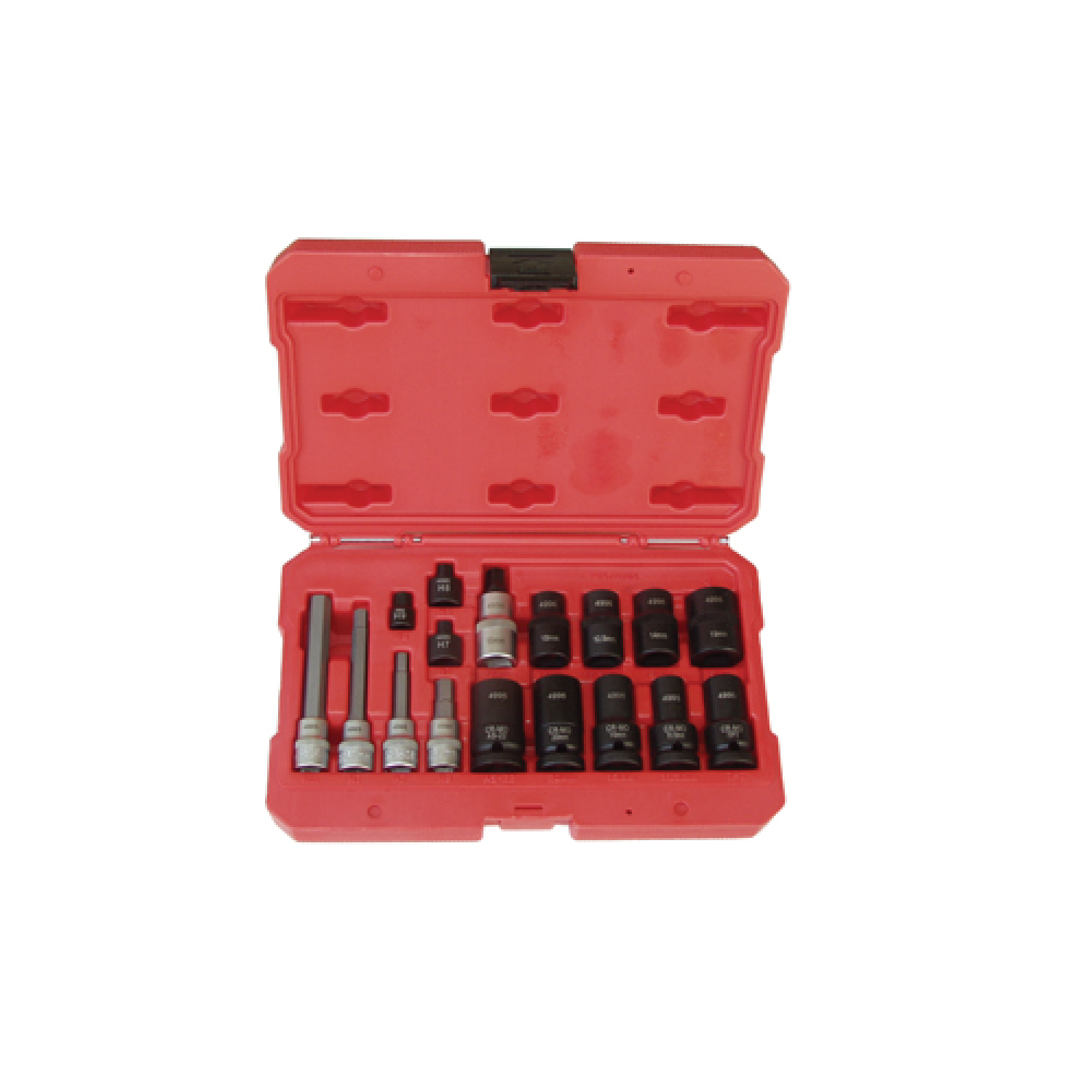 Lock Technology 4996 17-Piece Brake Caliper Socket Set - Professional Auto Repair Tool Kit for Foreign & Domestic Vehicles - Perfect for Mechanics, DIY Car Maintenance & Brake System Servicing