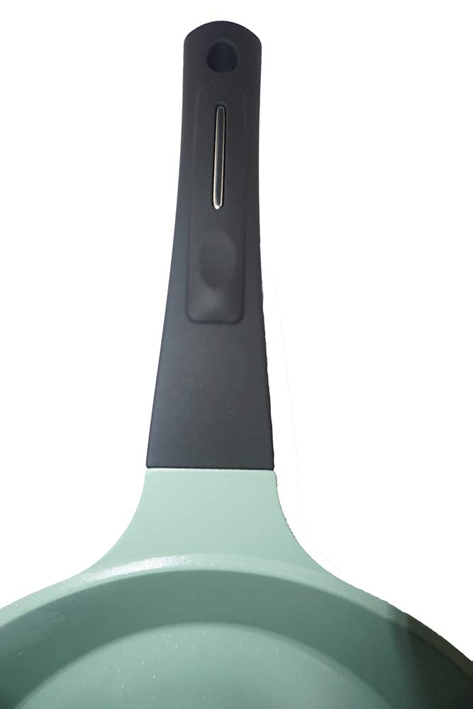 Premium Non-Stick Ceramic Cookware Set - 4-Piece PFOA-Free Kitchen Kit with Frying Pans & Casserole (Tempered Glass Lid) | Jade Coated, Durable & Easy Clean | Perfect for Sauteing, Frying & Slow Cooking | Ideal for Home Chefs & Healthy Cooking
