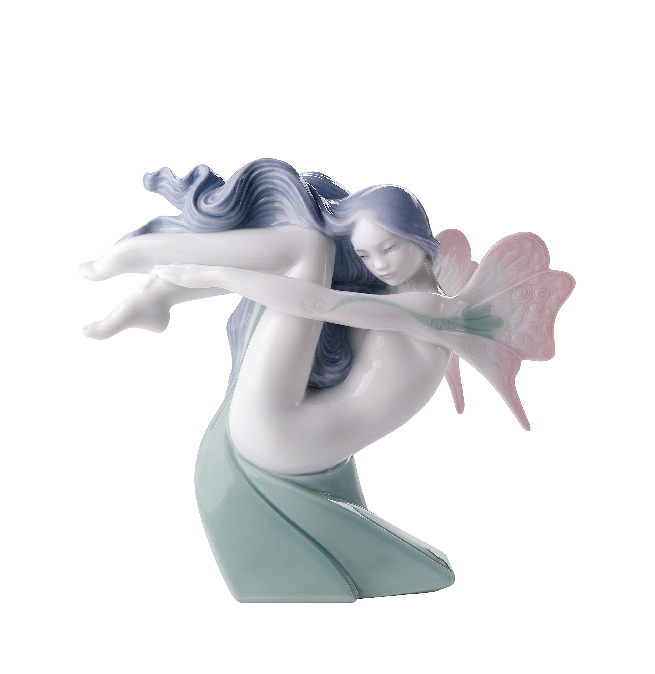 NAO Water Fairy Figurine - Elegant Home Decor for Bathroom, Garden & Living Room | Perfect Gift for Fairy Lovers & Collectors