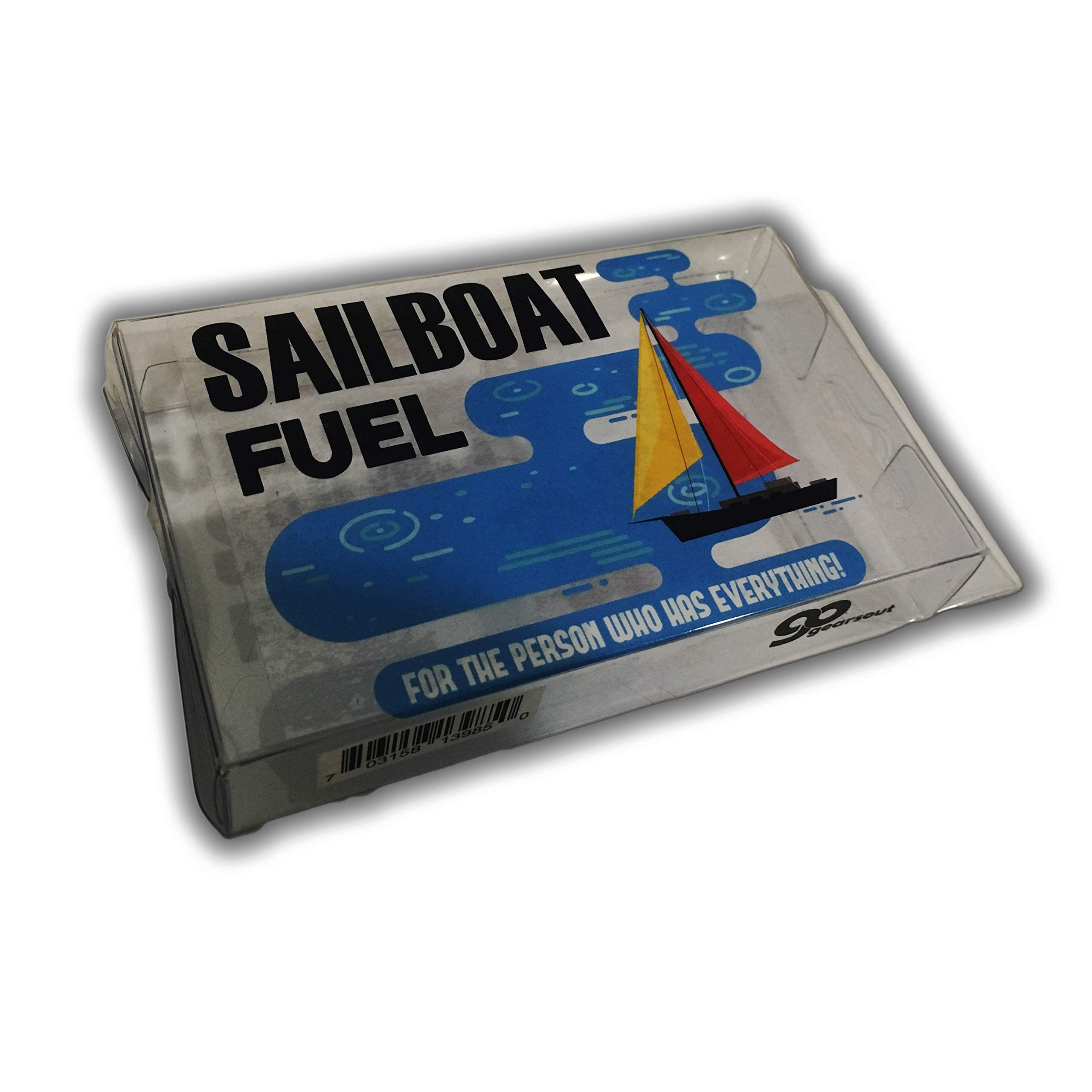 Funny Sailboat Fuel Prank Gift Box - Hilarious Useless Gag Gift for Men & Women - Perfect Stocking Stuffer & White Elephant Present - Novelty Gift for The Person Who Has Everything - Great for Office Pranks, Birthday Jokes & Christmas Gifts