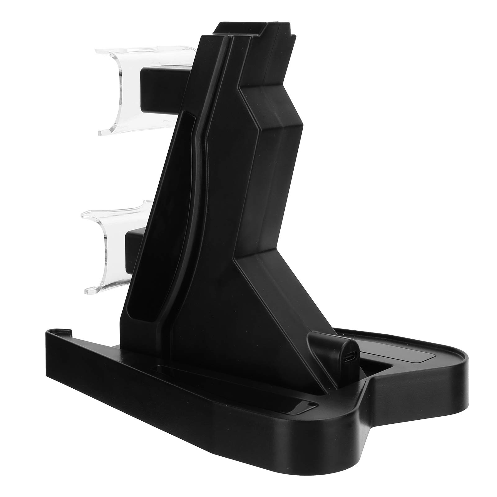 PS5 Controller Charging Dock - Dual Gamepad Charger Station with ABS Material, Professional Design & Fast Charging for Home & Office Gaming Accessories | Perfect for Multiplayer Gaming & Organized Gaming Setup