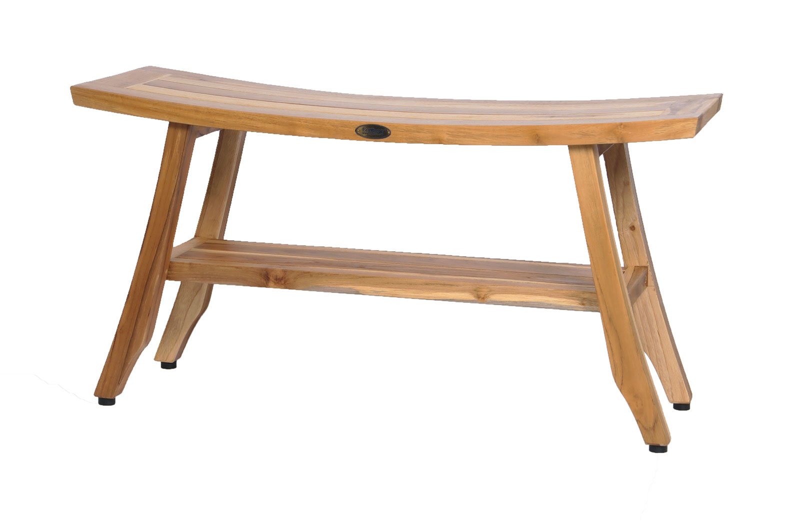 EcoDecors Satori Teak Wood Shower Bench - 34