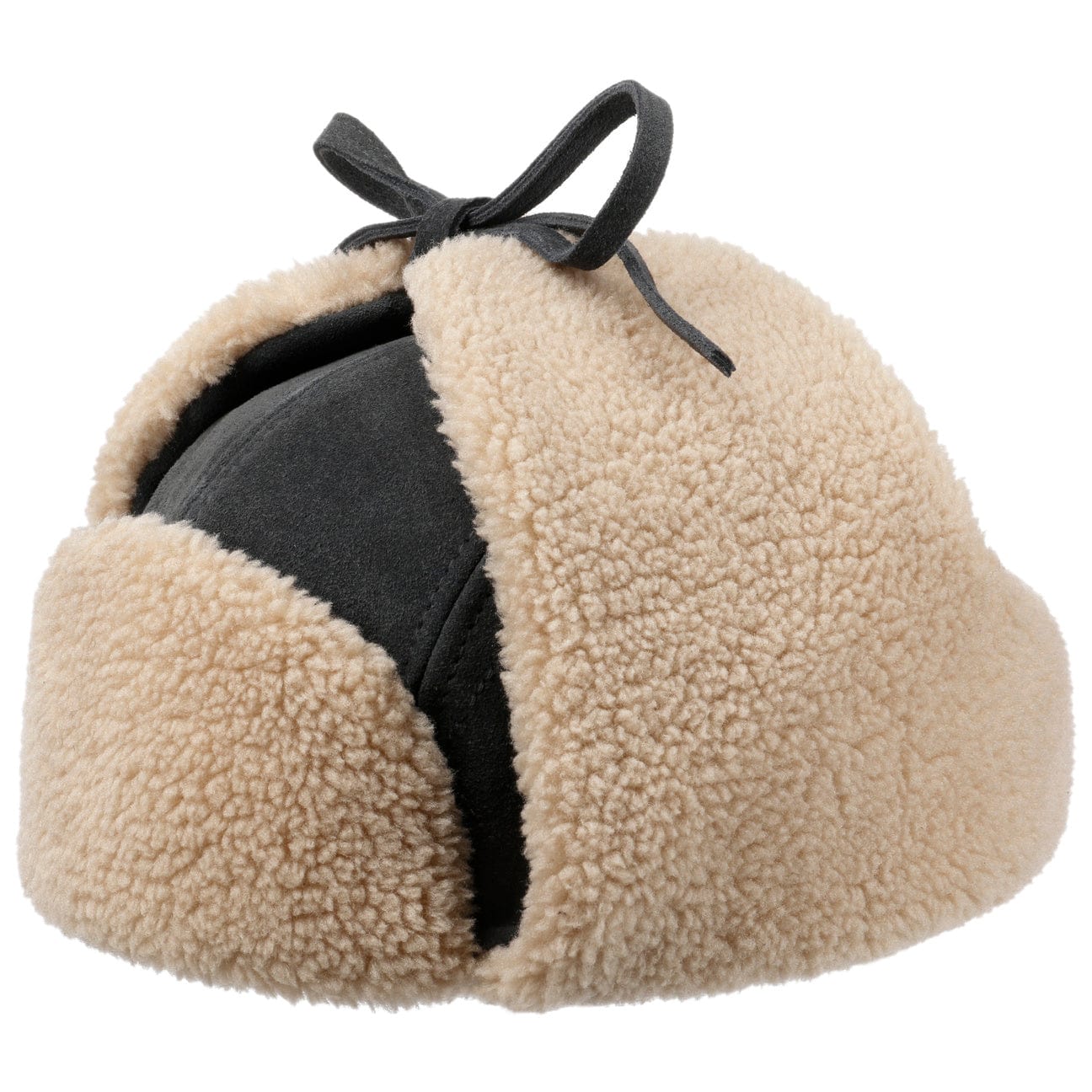 Stetson Calf Split Trapper Hat - Warm Winter Fur Hat for Men & Women - Perfect for Hunting, Skiing, and Outdoor Adventures