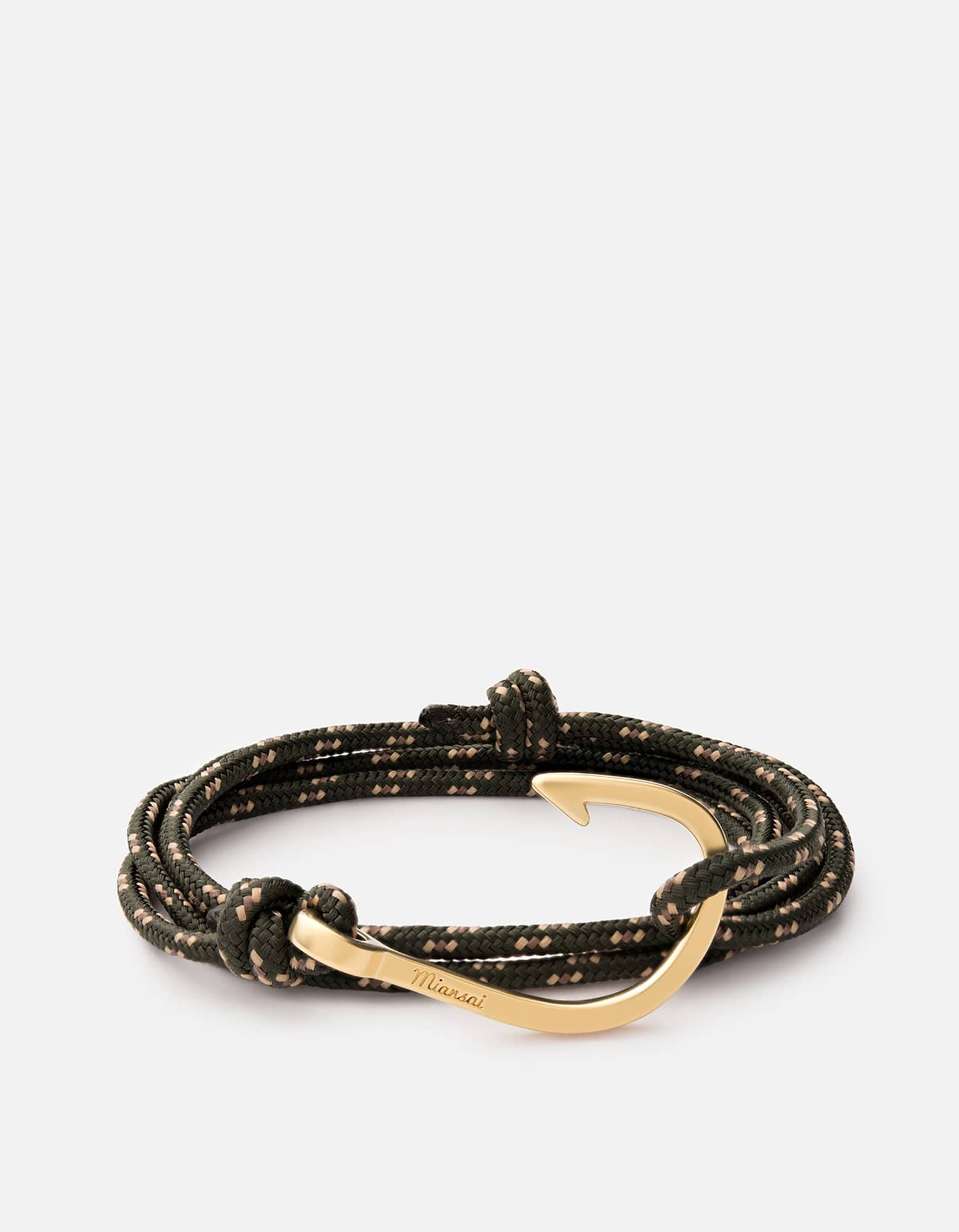 Matte Gold Hook Rope Bracelet - Adjustable Bangle for Women | Boho Chic Jewelry for Everyday Wear & Special Occasions