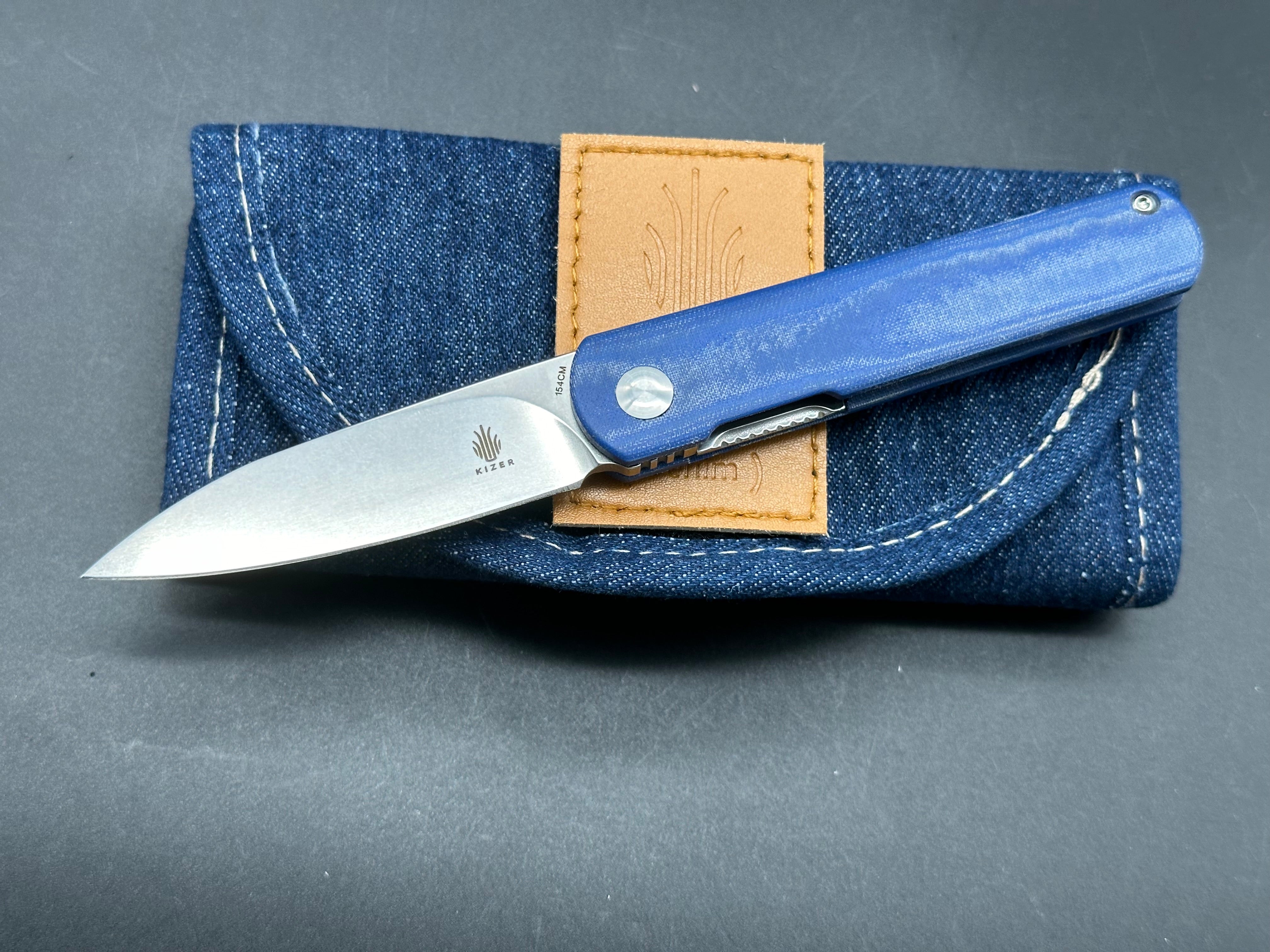 Kizer Feist Liner Lock Folding Pocket Knife - 2.8