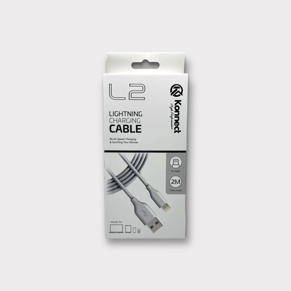 Fast Charging Lightning Cable for iPhone - Durable & High-Speed USB to Lightning Cable Compatible with iPhone 14/13/12/11/X/8/7 - Perfect for Home, Office & Travel Charging