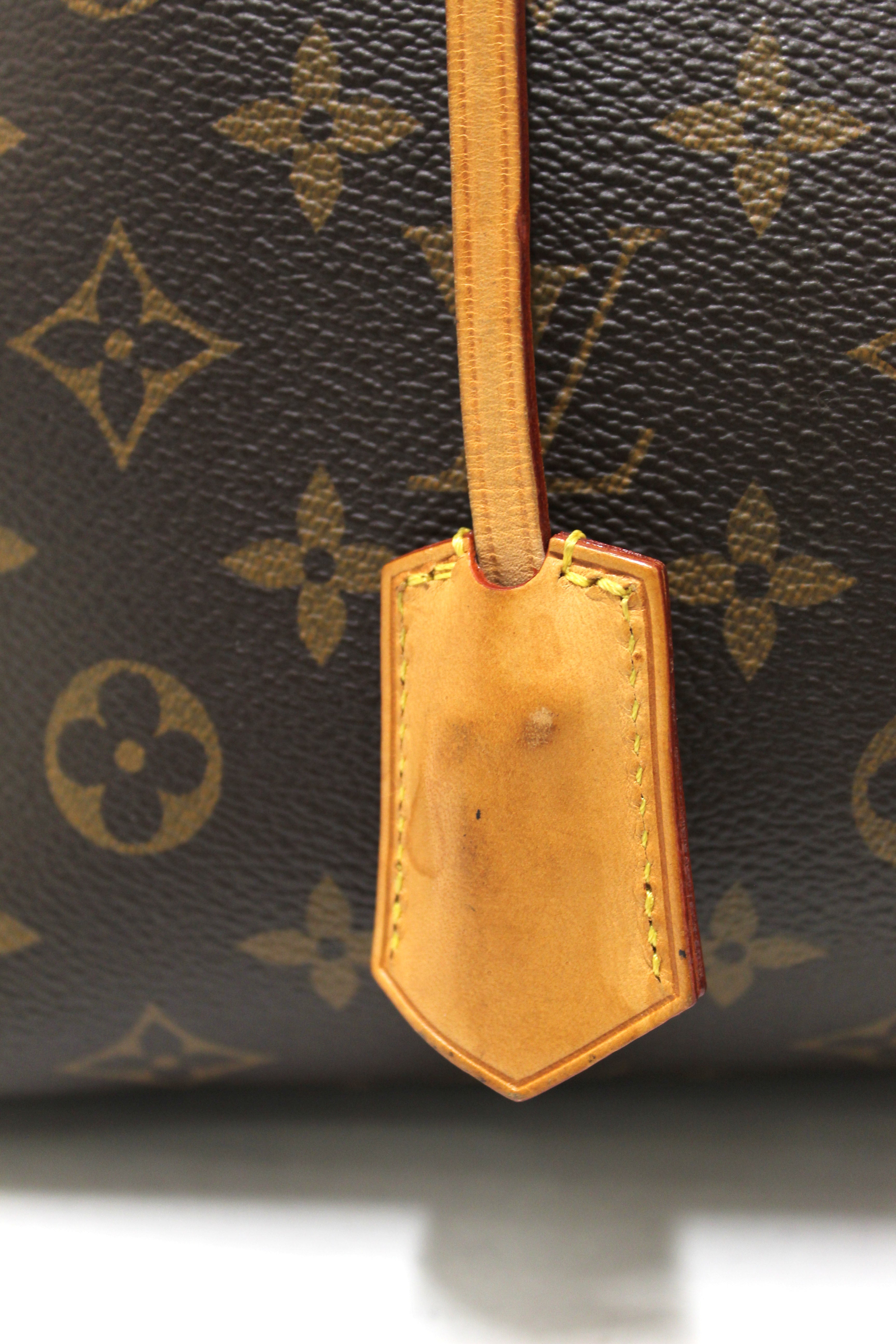 Authentic Louis Vuitton Limited Edition Monogram Lockit Chain Tote Bag - Luxury Designer Handbag for Women, Perfect for Work, Travel & Special Occasions