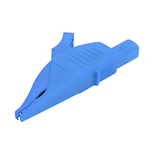 32A/1000V Power Charging Clamp - Heavy Duty Electric Test Clip with Stable Texture Design for Car Battery Charging & Vehicle Maintenance (Blue) | Perfect for Automotive Repair, DIY Projects & Emergency Jump Starts
