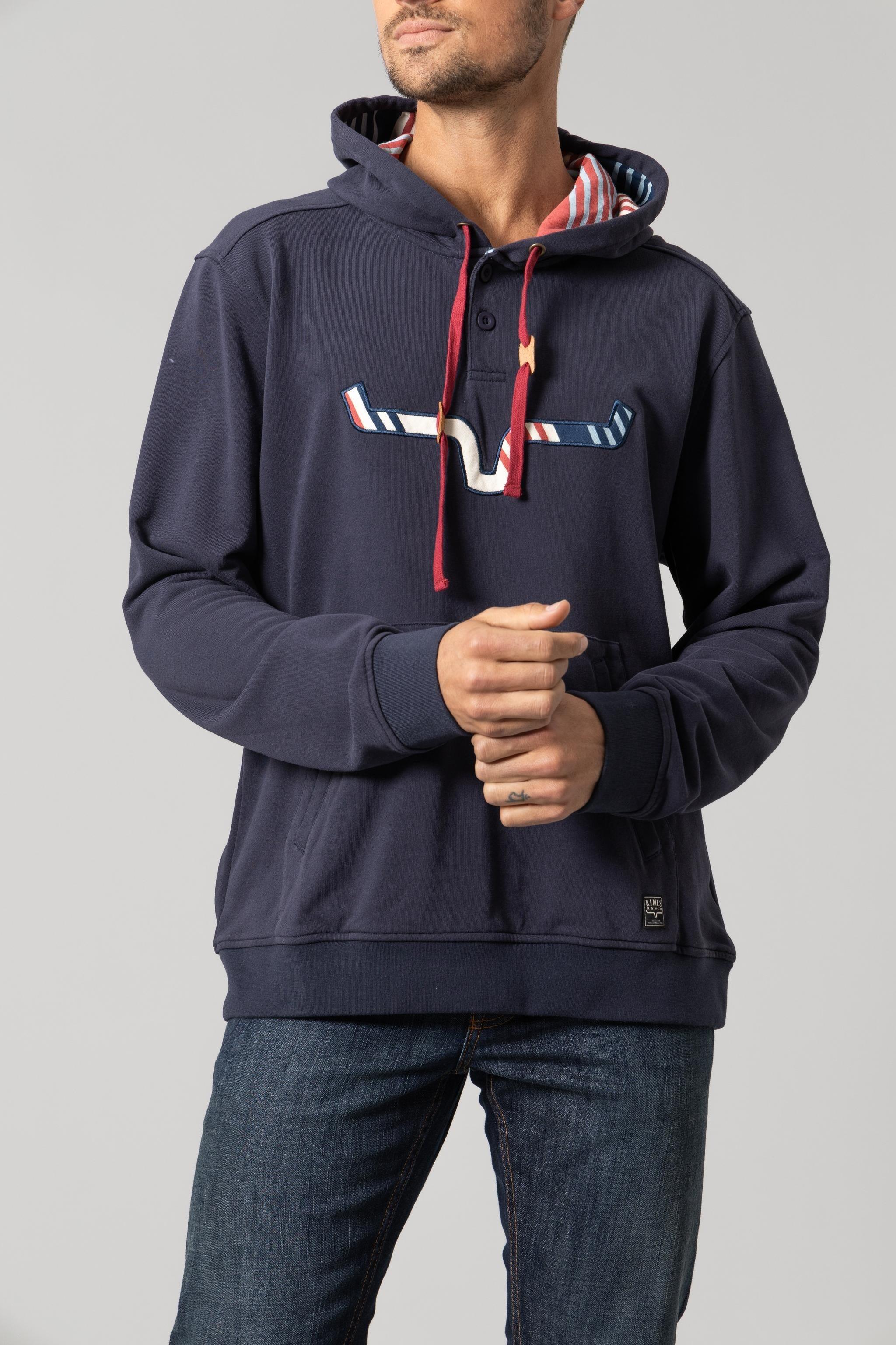 Men's Anson Hoodie - Soft Cotton Pullover with Kangaroo Pocket | Perfect for Casual Wear, Outdoor Activities & Lounge Comfort