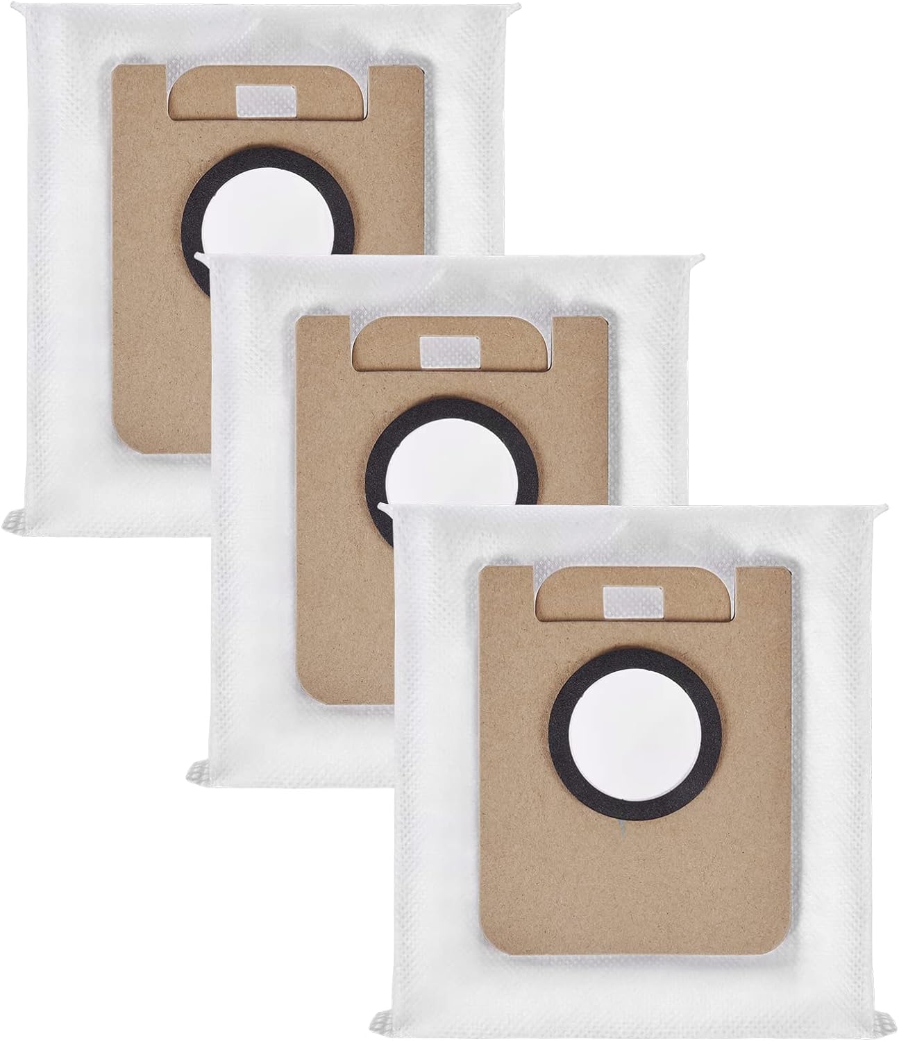 Dreame D10s Plus Vacuum Cleaner Dust Collection Bags - 4 Pack, Compatible with Dreame D10s Plus Robot Vacuum - Perfect for Pet Hair, Allergies & Daily Home Cleaning