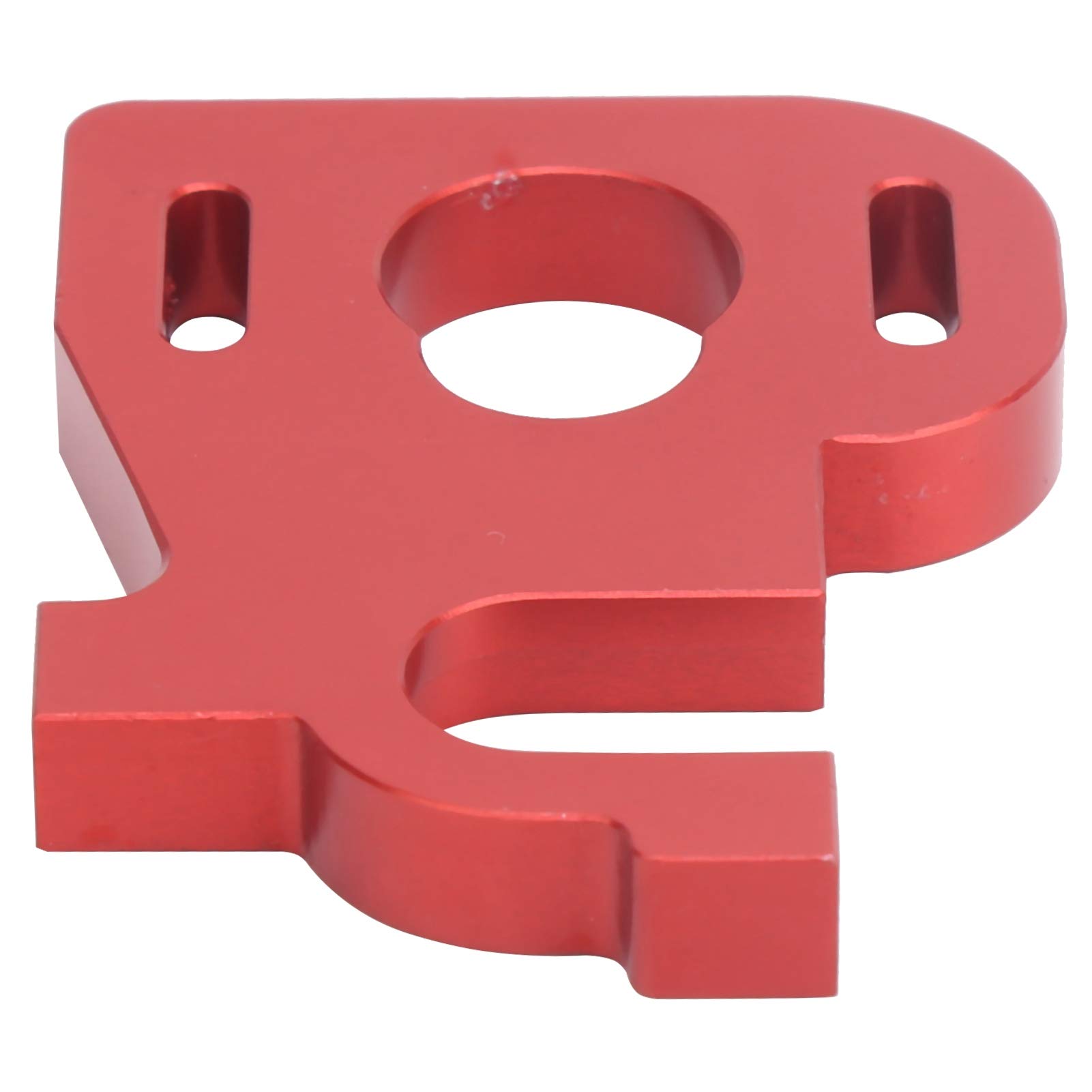 Aluminum Alloy Adjustable RC Motor Mount Holder for Wltoys 1/14 144001 & 124019 RC Cars - Red (Perfect for Off-Road Racing & RC Car Upgrades)