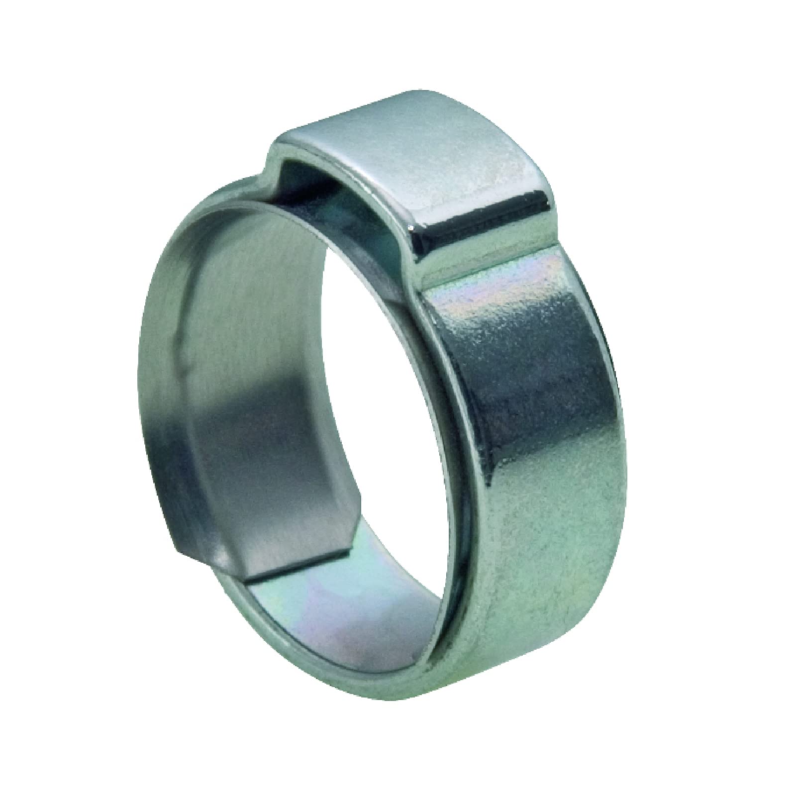 10pcs W1 Single Ear O Clips with Stepless Inner Ring [9-10.5mm] - Perfect for Hose Clamps & Plumbing