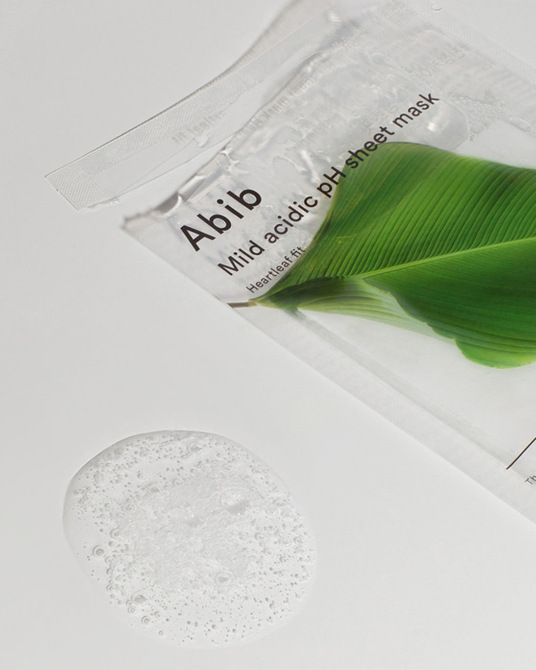 Abib Mild Acidic pH Sheet Mask - Heartleaf Fit (10 Sheet/Box) | Soothing Facial Mask for Sensitive Skin | Perfect for Daily Skincare & Relaxation at Home