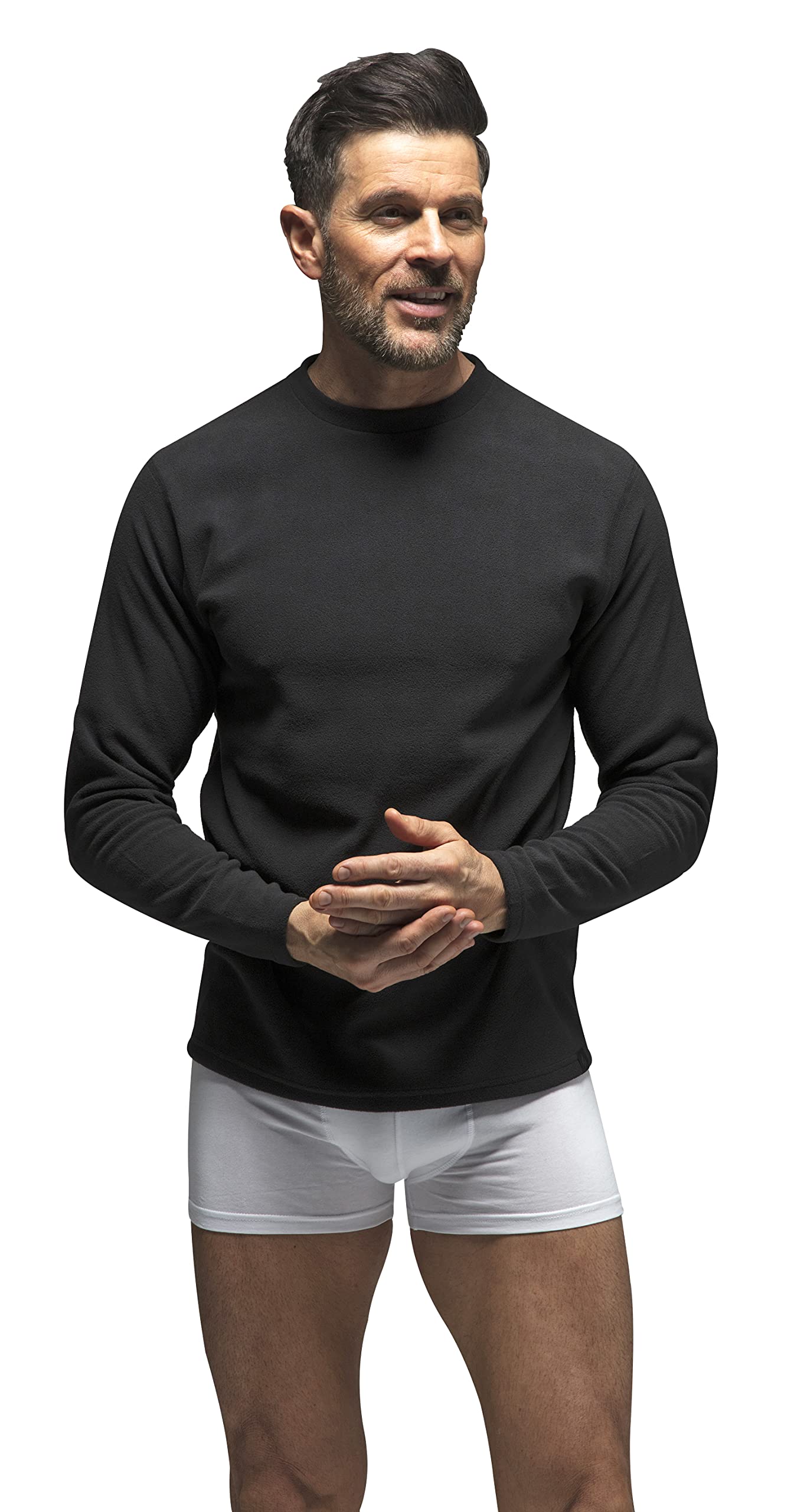 Heat Holders Men's Thermal Long Sleeve Base Layer Top - Ultra Warm Winter Underwear for Skiing, Hiking & Cold Weather Activities