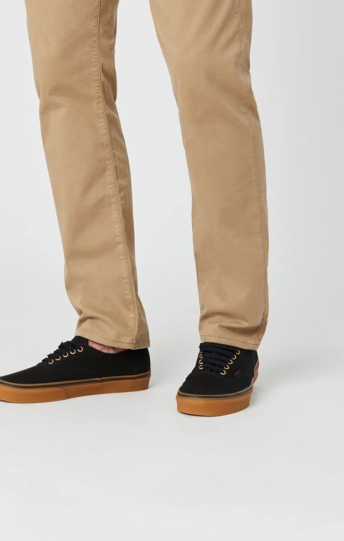 Mavi Marcus Men's Slim Straight Leg Pants - Regular Rise Comfort Fit for Business Casual & Office Wear | Perfect for Work, Travel & Everyday Style