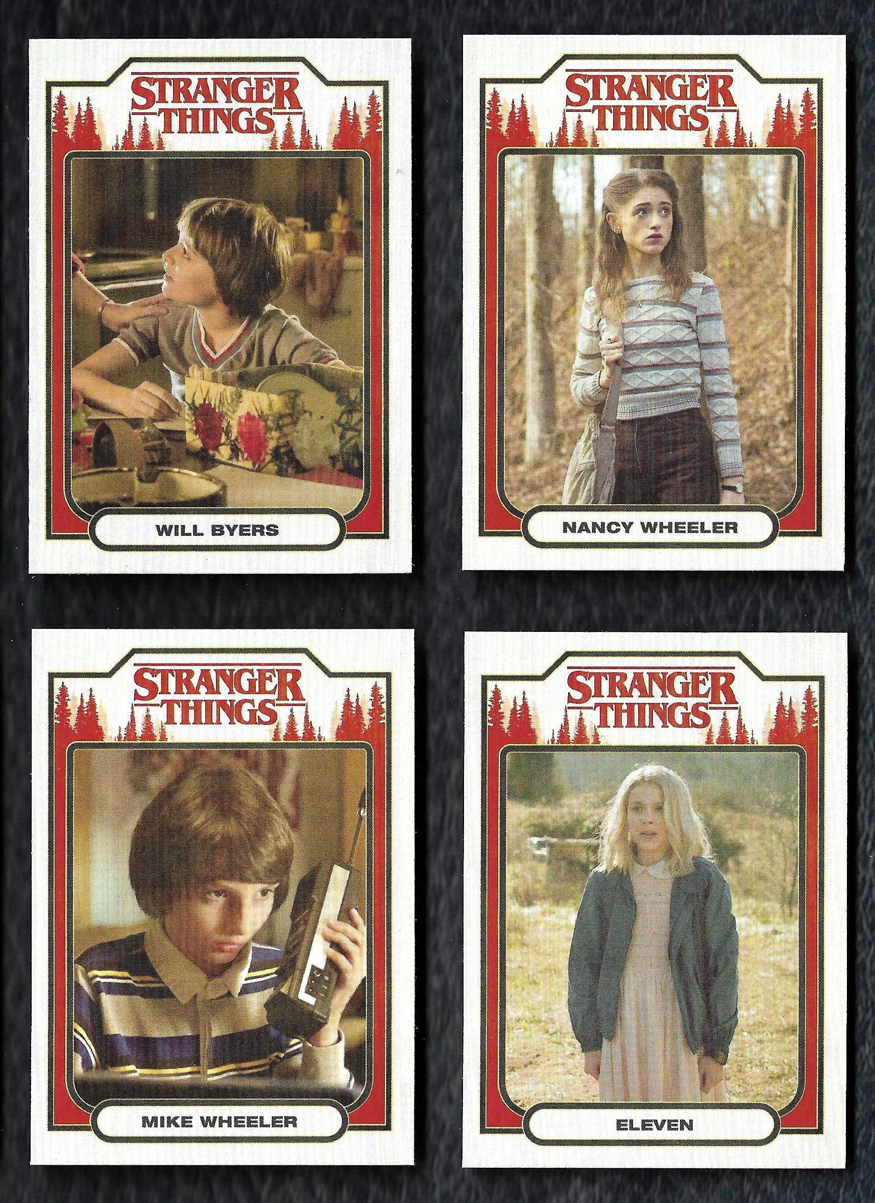 2018 Topps Netflix Stranger Things Season 1 Complete Trading Card Set 1-100 with All 3 Insert Sets - Mini Master Collection for Collectors, Gift for TV Show Fans, Perfect for Display & Trading