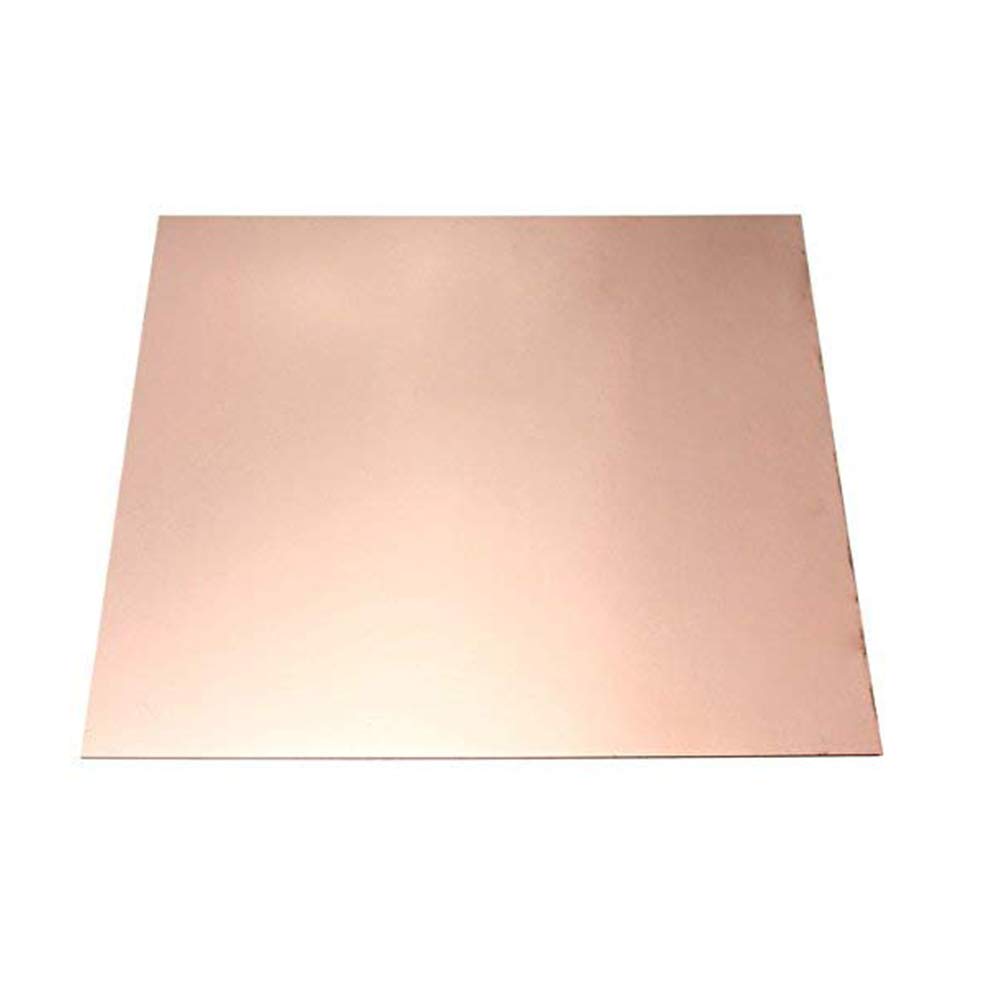 DIY PCB Circuit Board - 100mm x 100mm Pure Copper Foil Plate (0.8mm Thickness) for Electronics Projects, Prototyping & Circuit Repair | High-Quality Copper Material