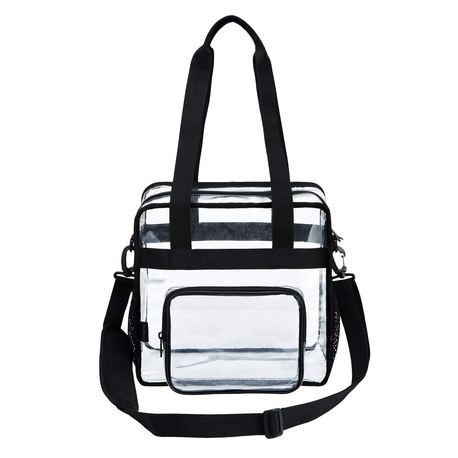 Stylish Transparent PVC Handbag for Women - Fashionable Jelly Makeup Bag, Durable & Multipurpose Travel Purse (Red) - Perfect for Travel, Beach, Parties & Everyday Use