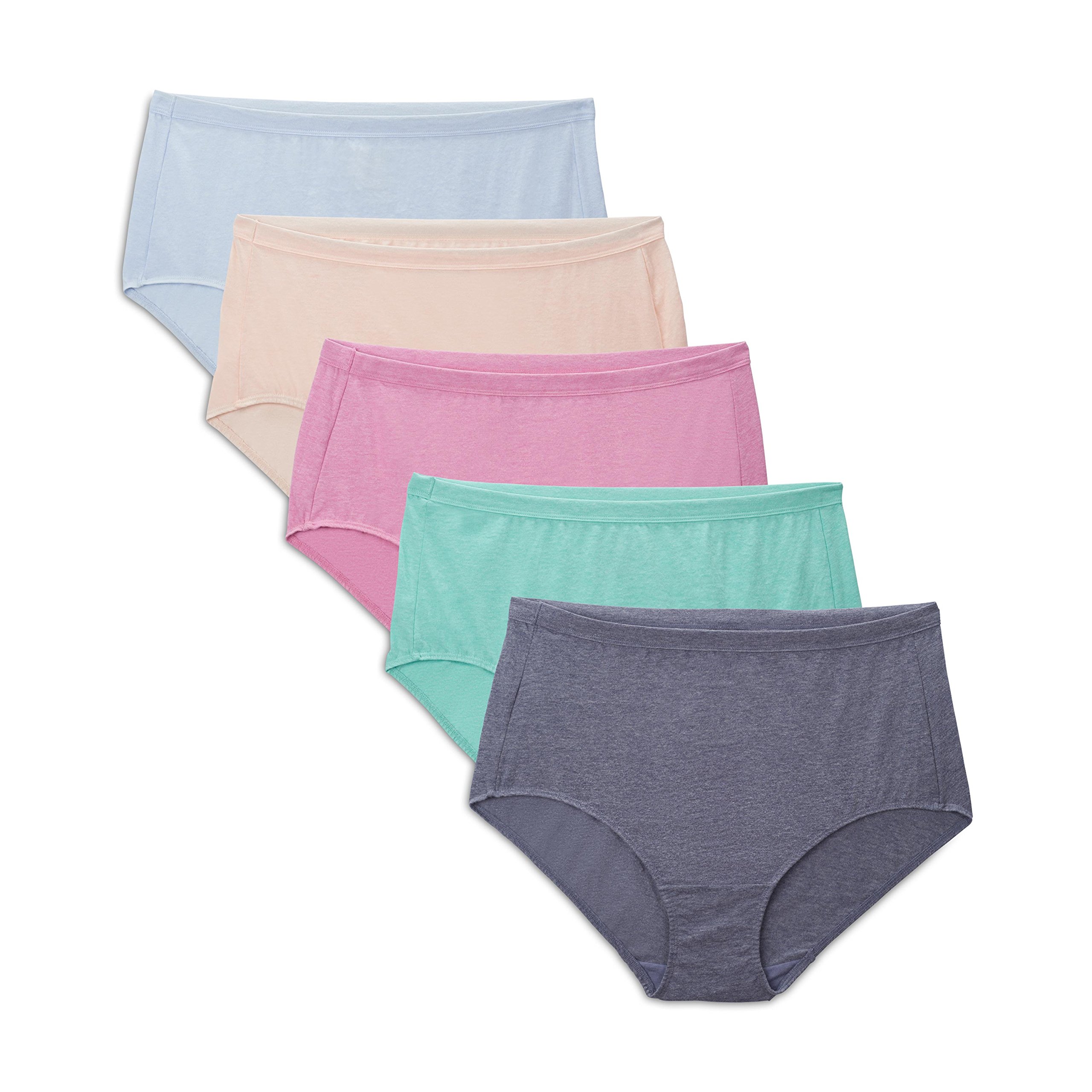 Fruit of the Loom Beyondsoft 5-Pack Cotton Brief Underwear for Men - Size 13, Assorted Colors | Soft & Comfortable Everyday Underwear for Work, Gym & Relaxation