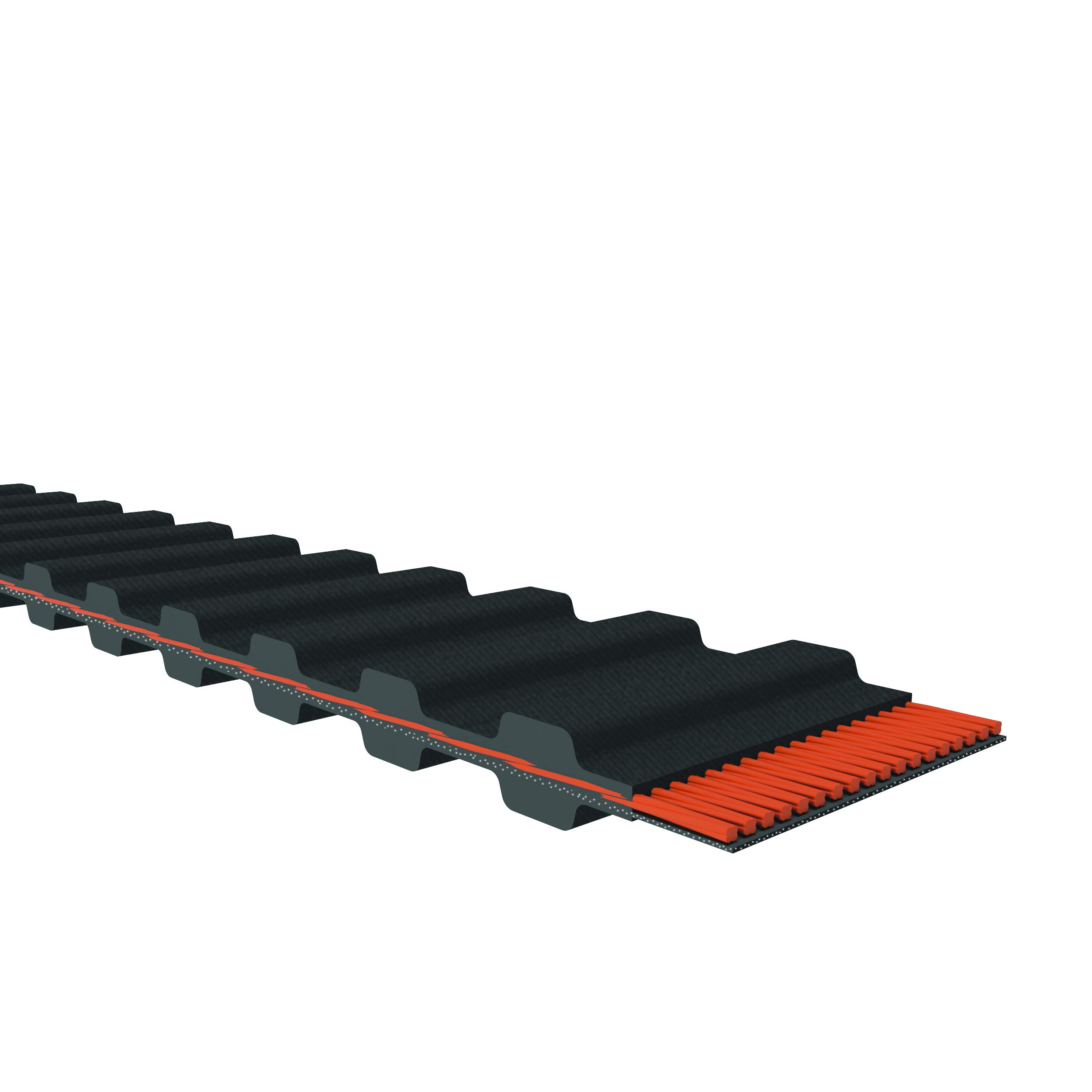 D&D PowerDrive D148XL787 Double Sided Timing Belt - High Performance Synchronous Belt for Industrial Machinery & Automotive Applications - Perfect for CNC Machines, Conveyors & Power Transmission Systems