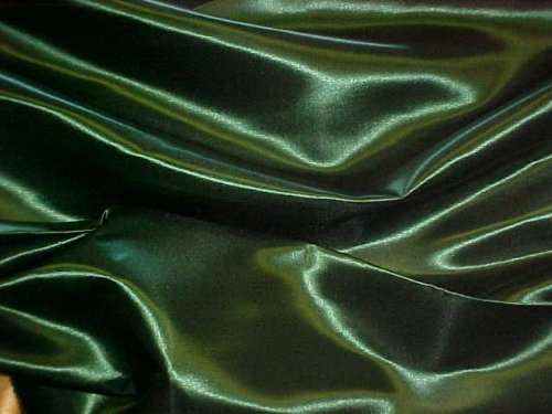 Bridal Satin Backdrop 5x10ft - Hunter Green for Wedding Decor