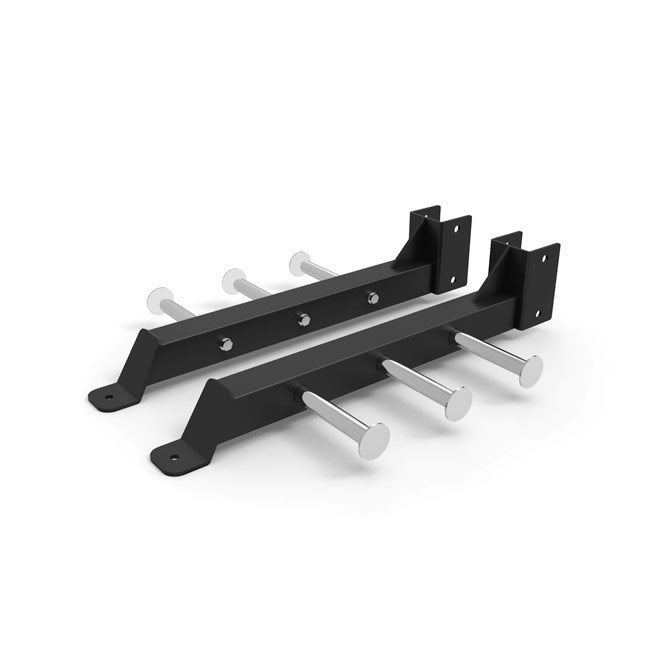 XM Fitness Rig Peg Bar (Pair) - Heavy Duty Wall Mounted Pull Up Bar for Home Gym & CrossFit Training - Perfect for Strength Training, Gymnastics & Workouts