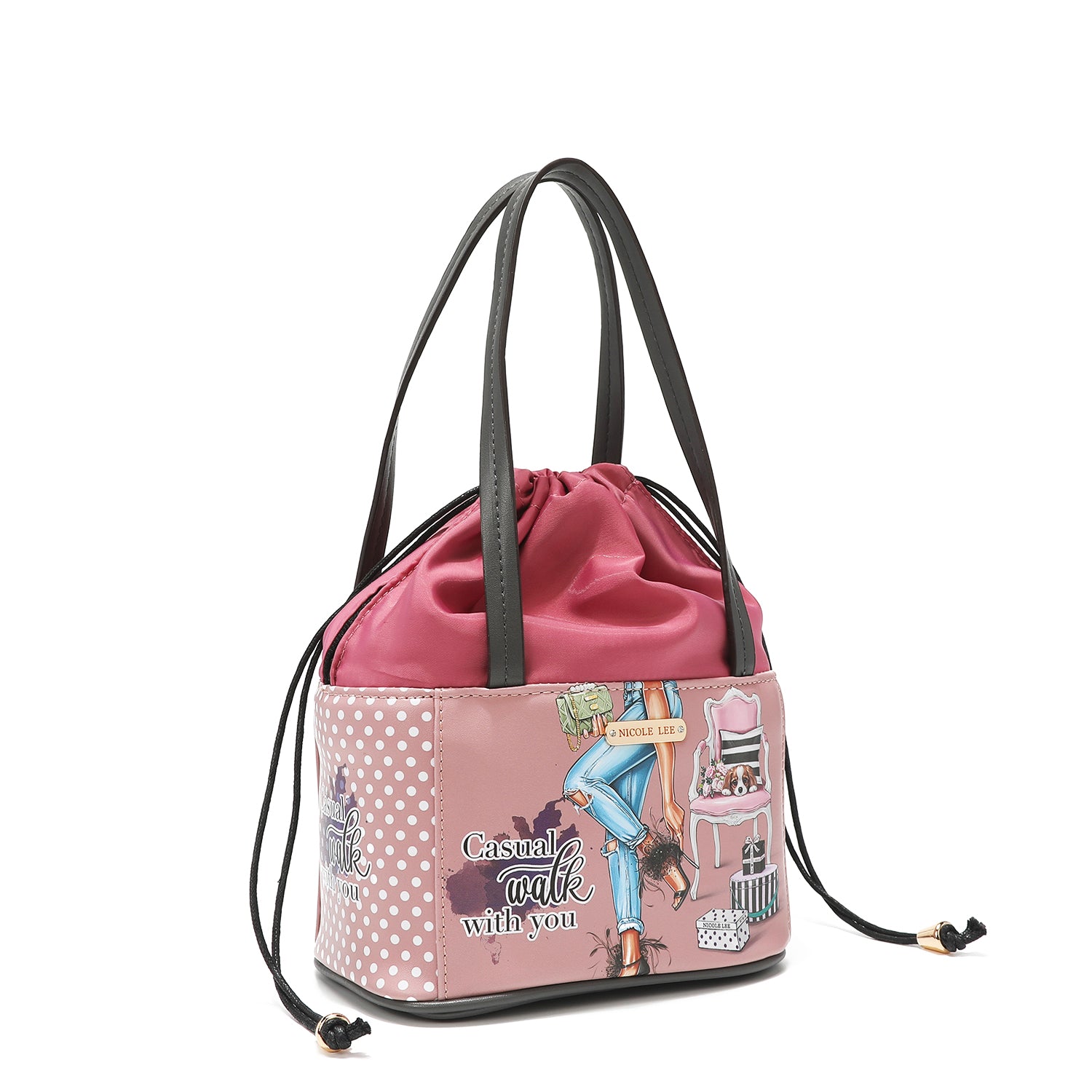 SELENA Drawstring Backpack - Lightweight & Waterproof Gym Sack for Women & Men - Perfect for Workout, Travel, Hiking & School