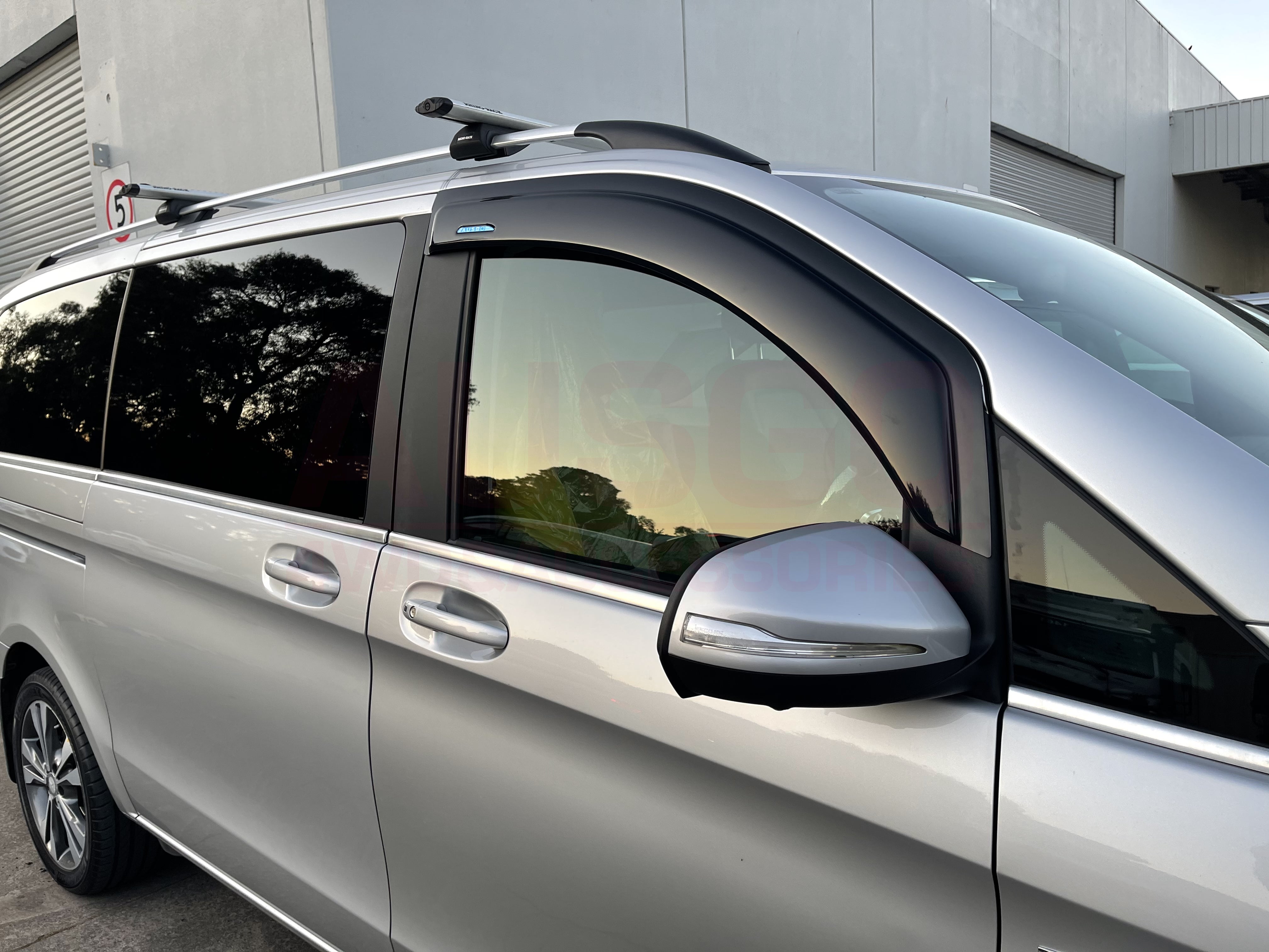 Premium Car Windshield Sun Shade for Mercedes Benz V-Class V220 V250 V300 (2015-2023) - UV Protection & Heat Shield for Parking, Travel & Road Trips