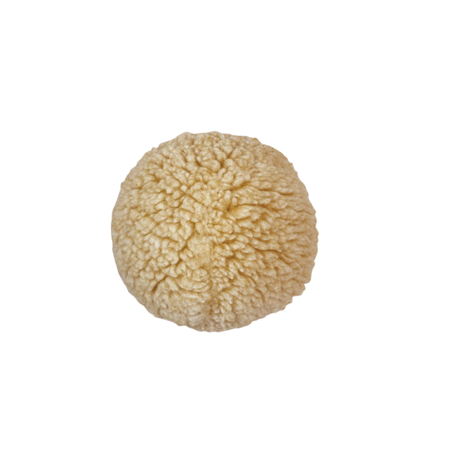 HuggleHounds Durable Fleece Ball Plush Dog Toy for Aggressive Chewers - Tough Chew-Proof Squeaky Toy for Large Dogs & Puppies - Soft Yet Long-Lasting Stuffed Ball for All Breeds | Perfect for Playtime, Training & Anxiety Relief - Fluffy Hugglefleece Chew Toy (Small/Medium/Large)