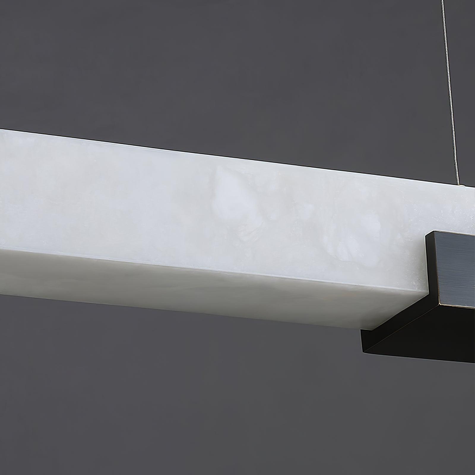 Elegant Alabaster Pendant Light - Modern Handcrafted Glass Ceiling Lamp for Dining Room, Kitchen Island & Bedroom Lighting