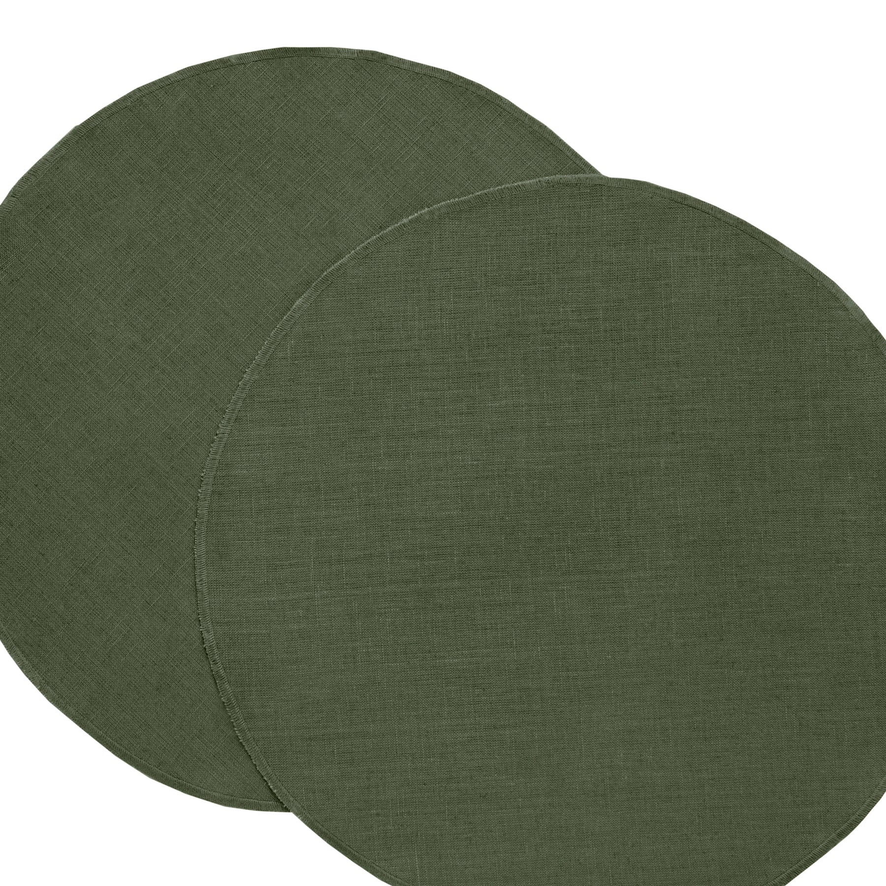 Premium Round Placemats Set of 4 - Non-Slip Heat Resistant Table Mats for Dining & Decor - Perfect for Dinner Parties, Holidays & Everyday Use