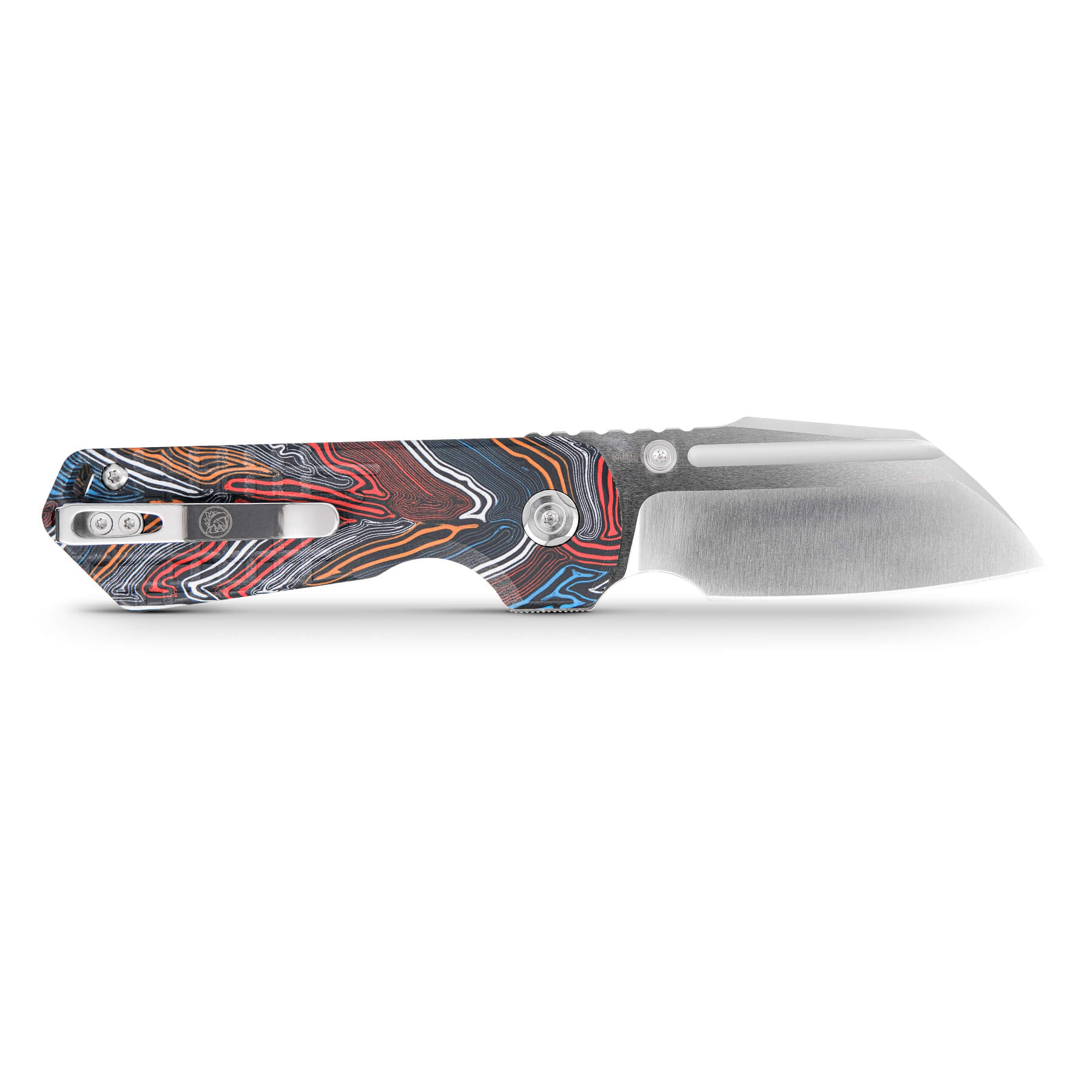 Premium EDC Pocket Knife - Hedgehog Top Liner Lock with 2.99