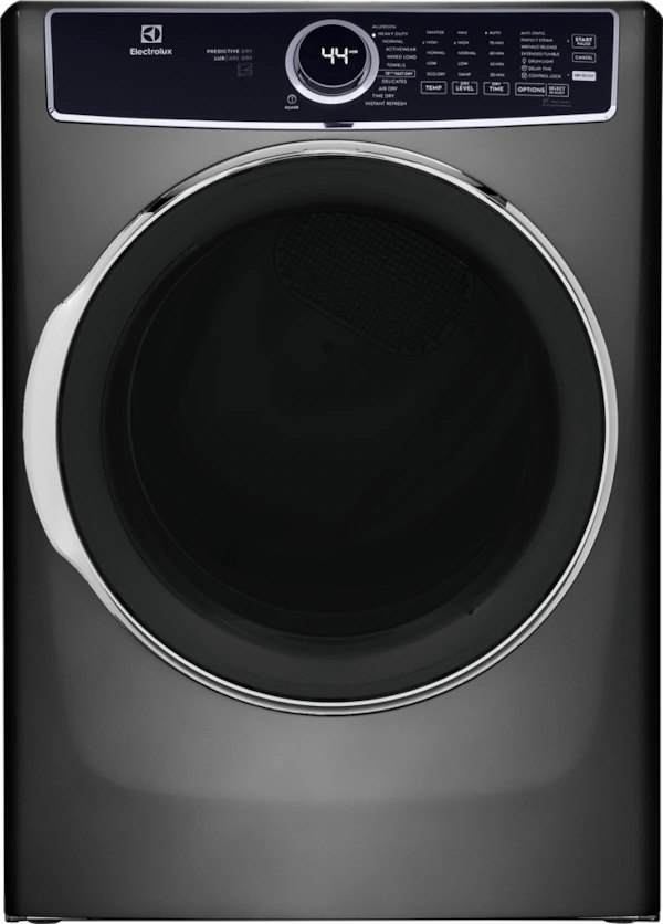 Electrolux 7537 Series 4.4 Cu. Ft. Front Load Washer & 7.4 Cu. Ft. Gas Dryer Set in Gray - Energy Efficient Laundry Pair for Large Families & Modern Homes