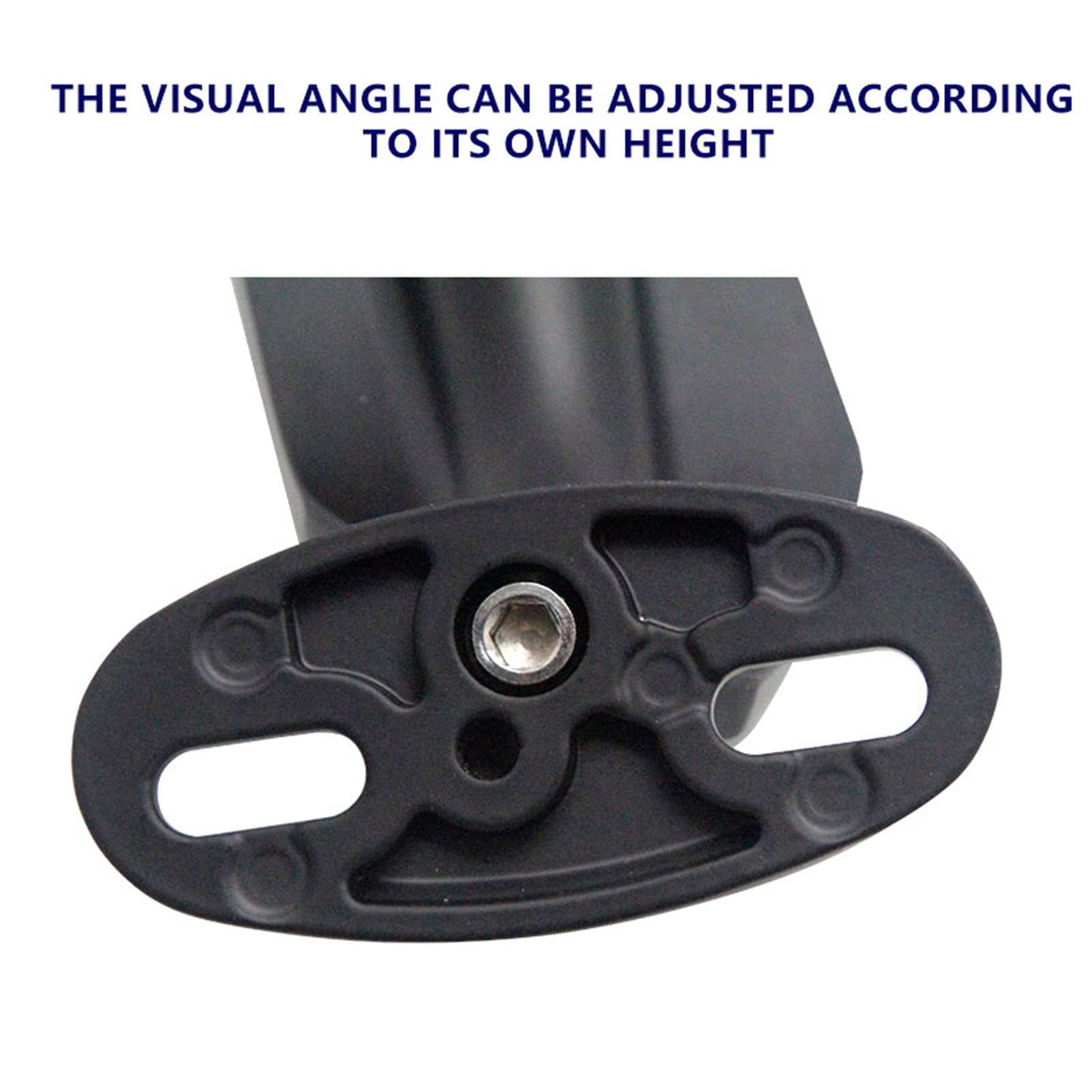 360° Adjustable Aluminum Motorcycle Rear View Mirror - Universal Fit for Yamaha R1 R3 R6 R15 R25 R125 - Enhanced Safety for Street & Racing Bikes