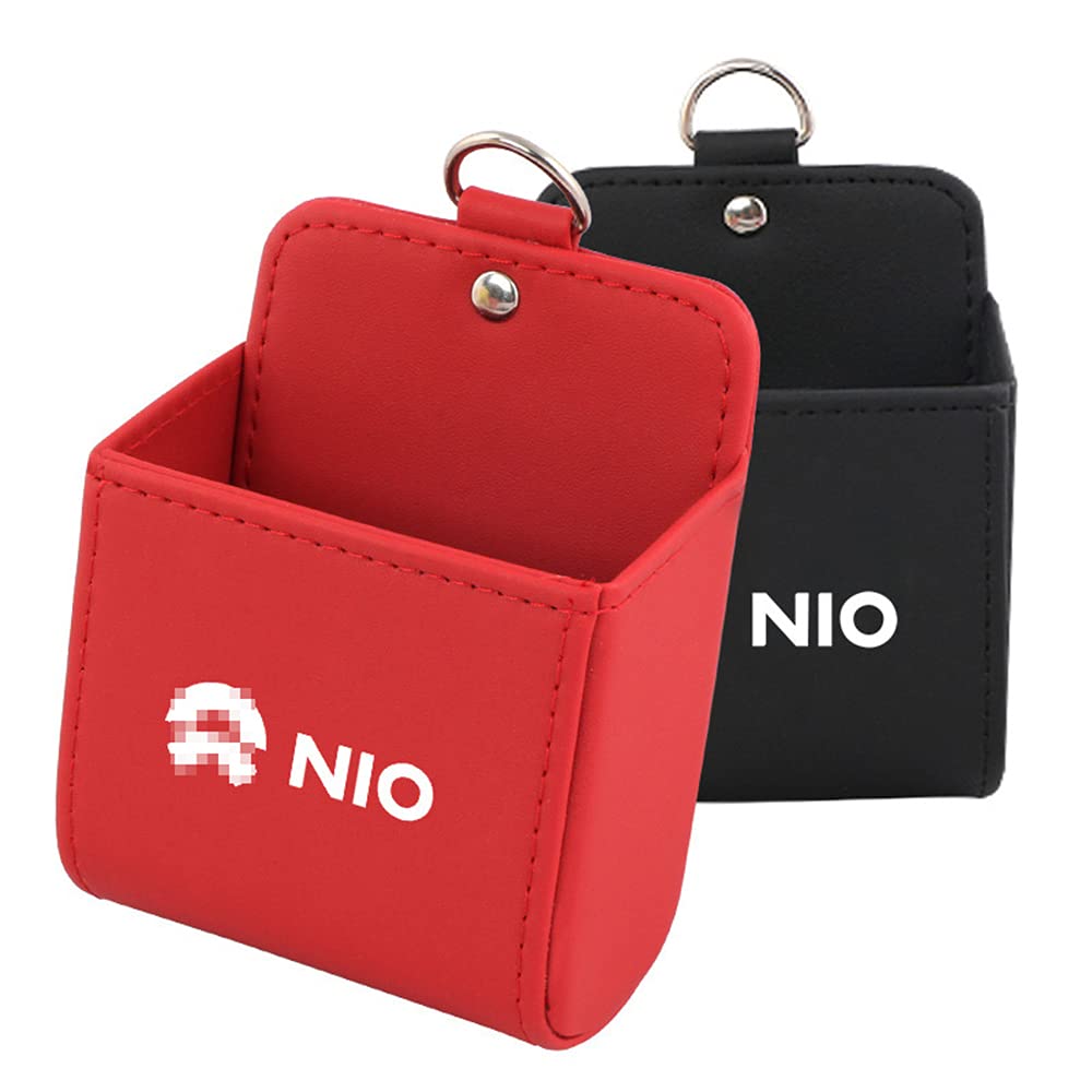 NIO Air Vent Storage Bag - Multifunctional Car Organizer with Hanging Cradle & Phone Holder | Durable Car Accessory for Phone, Keys & Small Items | Perfect for Road Trips & Daily Commutes
