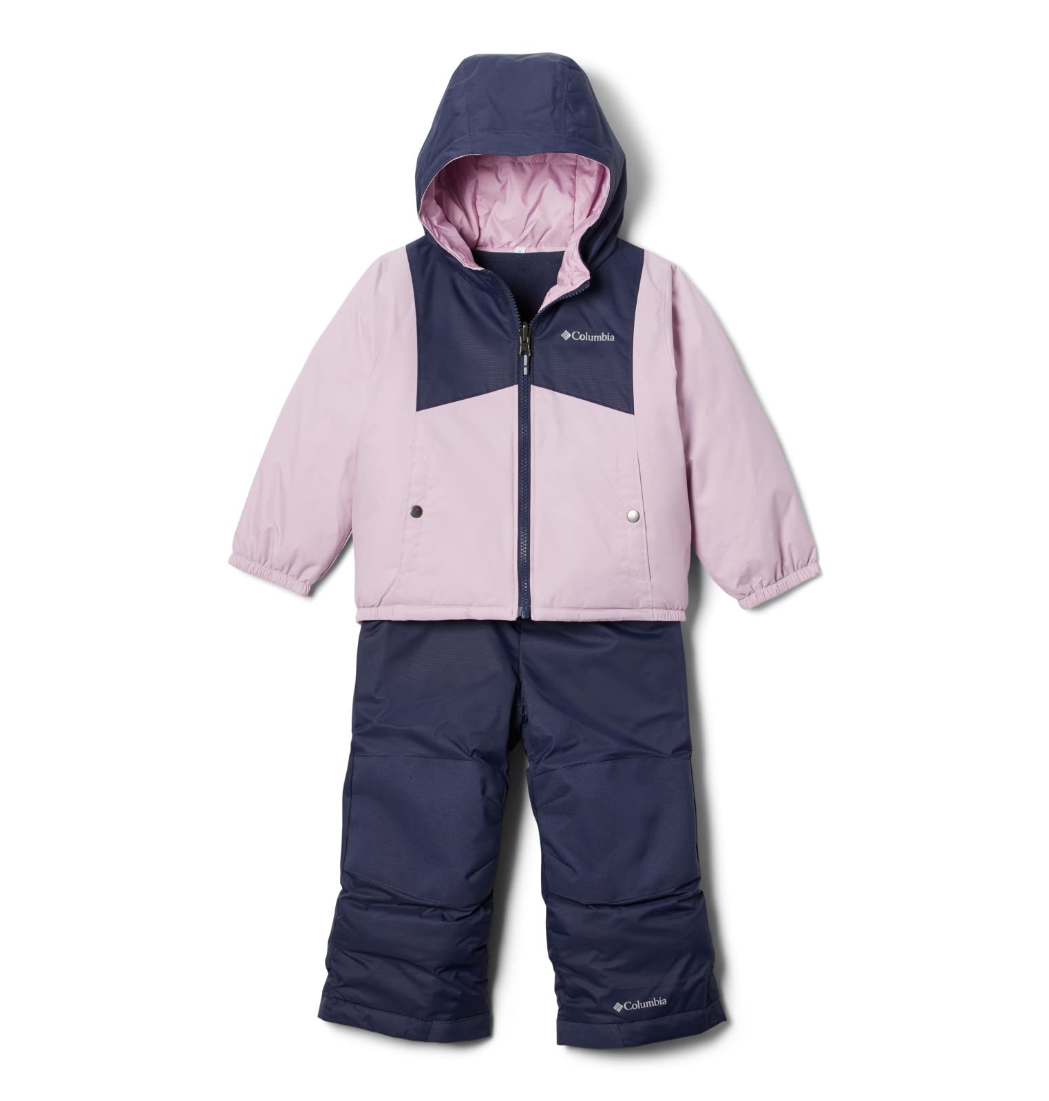 Columbia Boys' Double Flake Set - Warm & Waterproof Winter Jacket & Pants for Kids - Perfect for Snow Play, Skiing & Outdoor Adventures