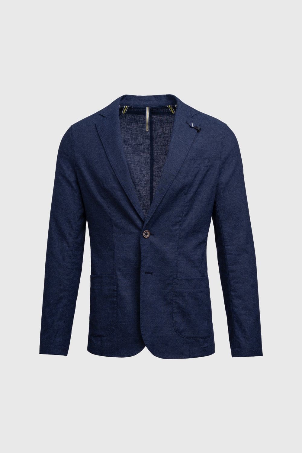 Cavani Alvari Men's Slim Fit Navy Blue Blazer Jacket for Business, Wedding & Formal Occasions