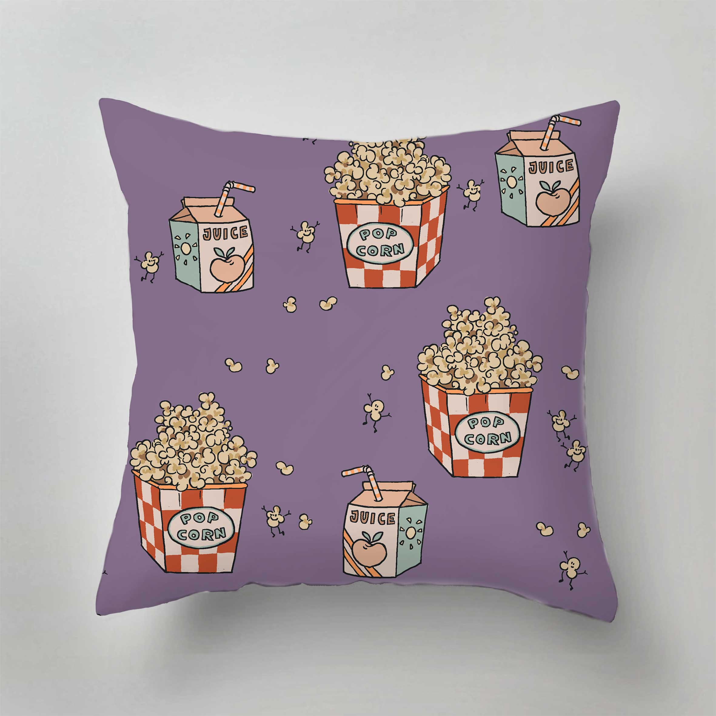 Comfortable Outdoor Pillow for Patio, Garden & Poolside - Soft Popcorn Design for Relaxation & Lounging