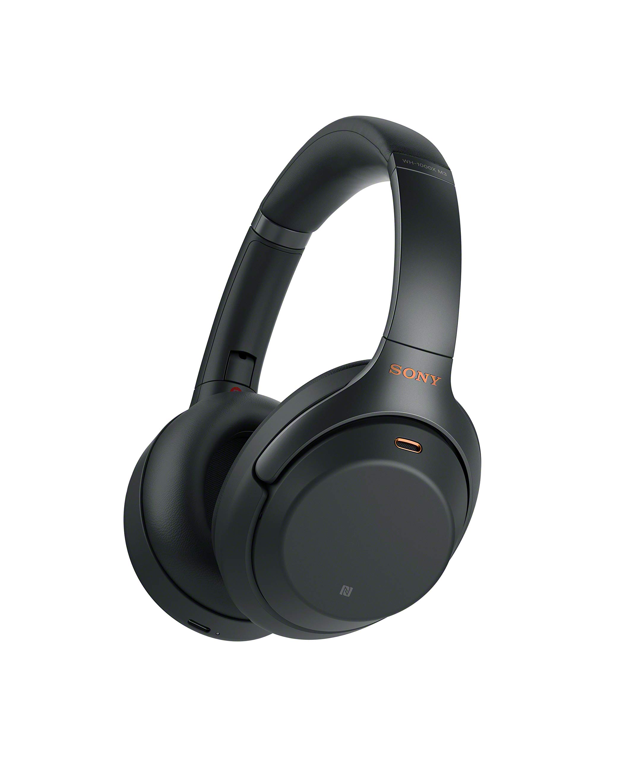 Sony WH-1000XM3 Wireless Bluetooth Noise Cancelling Over-Ear Headphones (Renewed) - Premium Sound for Travel, Work & Music Lovers - Black WH-1000XM3/B