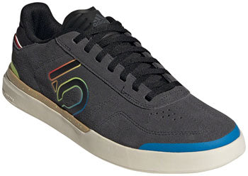 Five Ten Sleuth DLX Flat Shoes for Men - Core Black/Carbon/Wonder White - Size 8 | MTB & Urban Cycling, Skateboarding, Casual Wear
