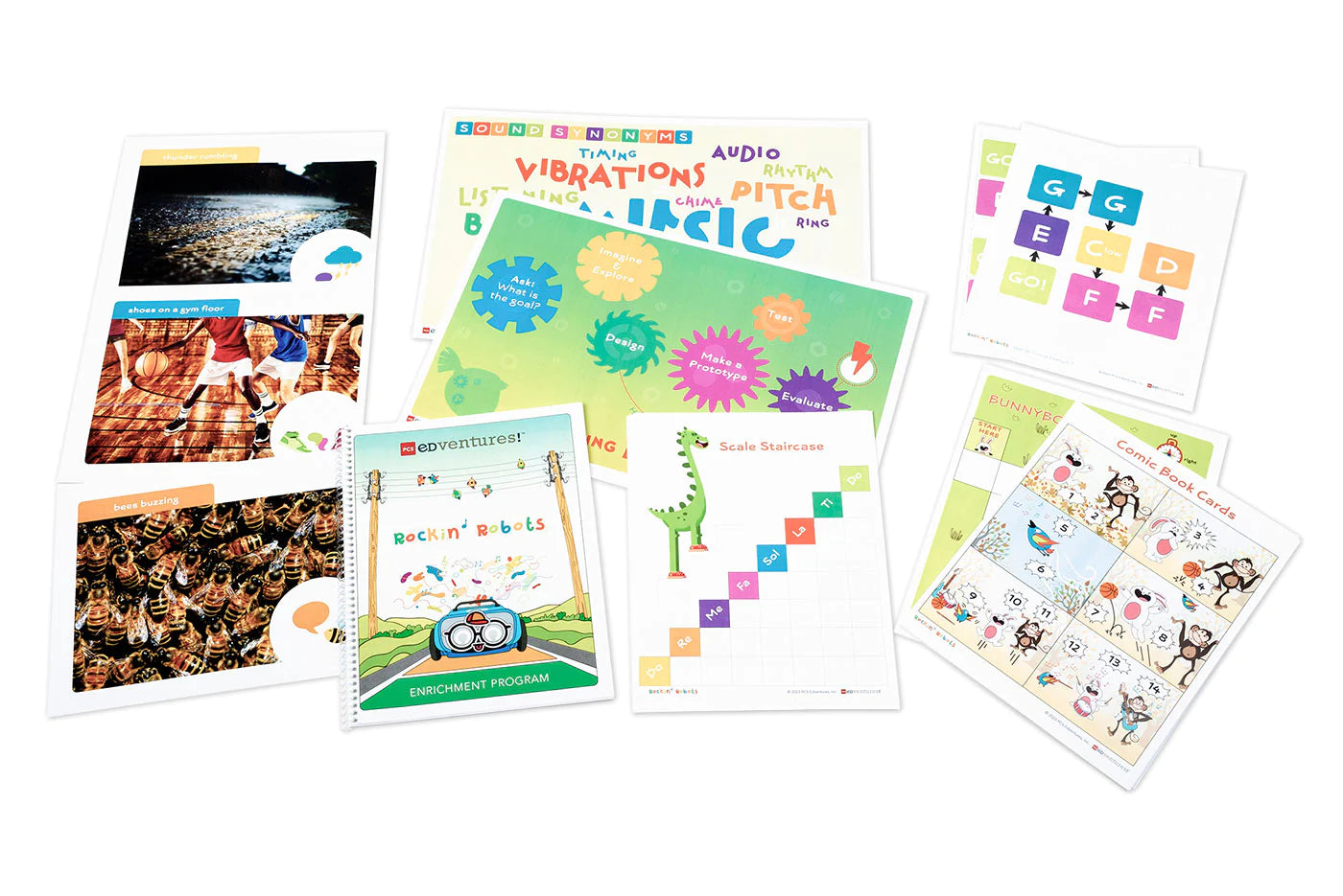 Rockin' Robots Camp - STEM Robotics Kit for Kids | Learn Coding & Engineering | Perfect for School Projects & Birthday Gifts