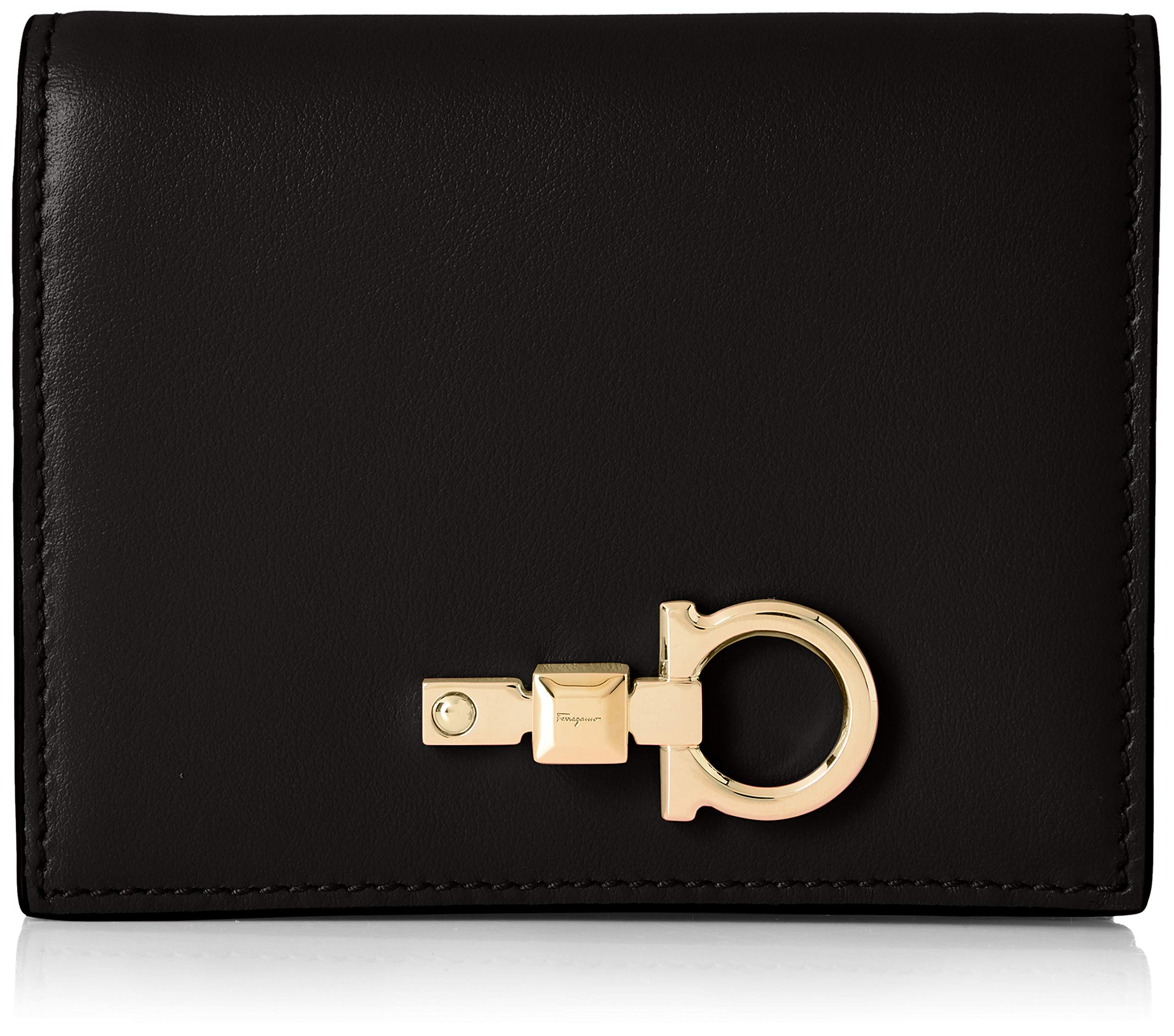 Salvatore Ferragamo Women's Leather Wallet - Luxury Designer Wristlet Clutch for Everyday Use & Special Occasions