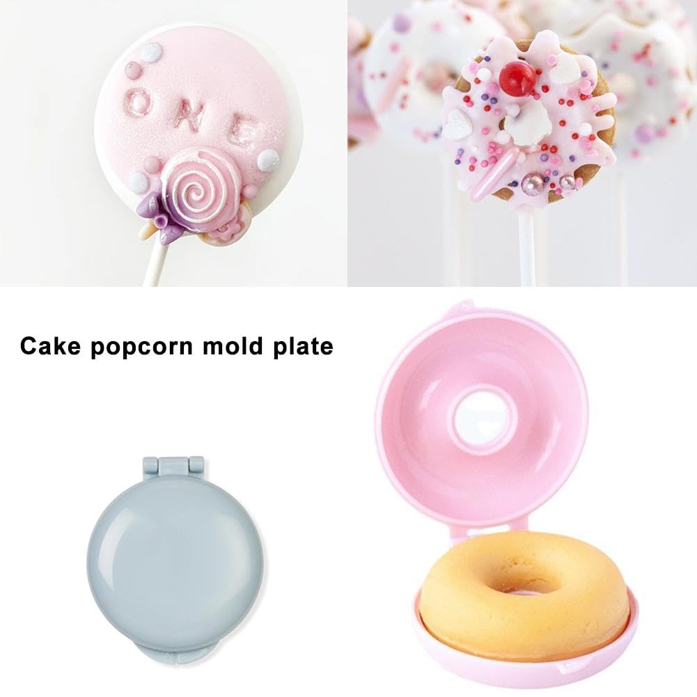 Round Silicone Cake Mold for Chocolate Cookies, Donuts & Mini Cakes - Reusable Baking Molds for Candy, Jelly & Desserts - Perfect for Home Baking, Party Treats & DIY Dessert Decorations